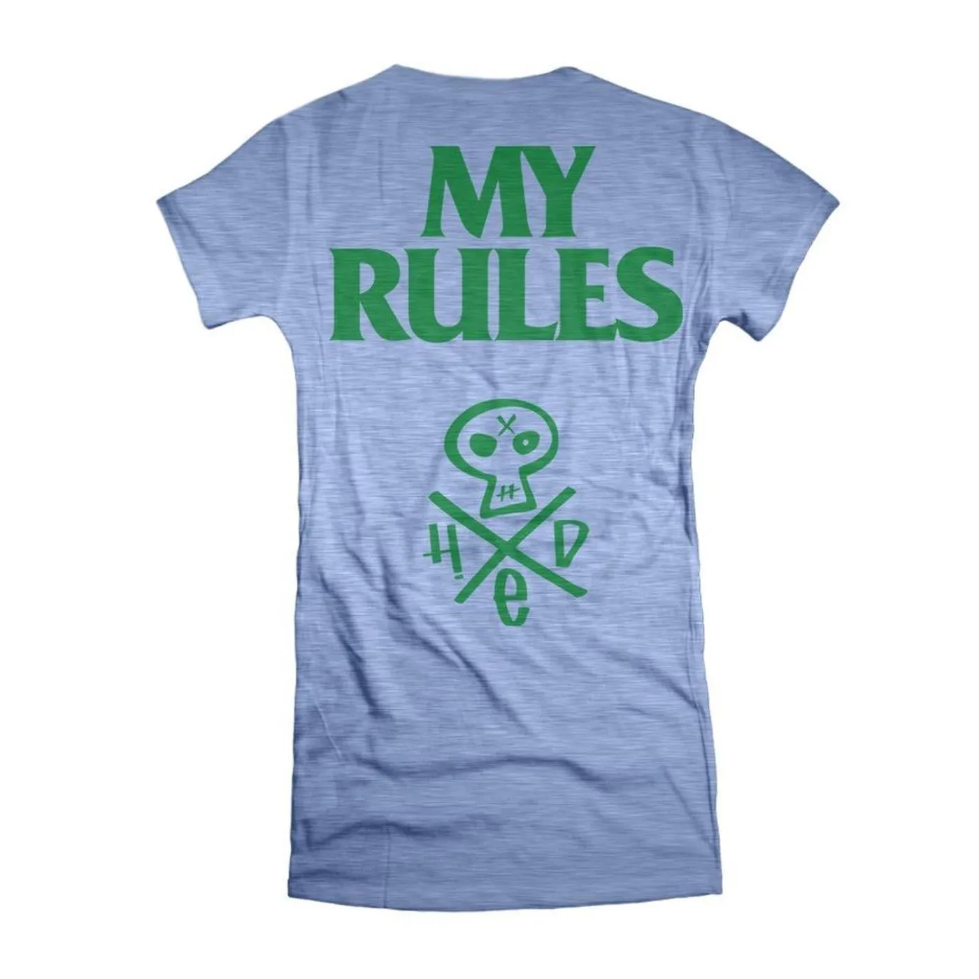 Hed PE HED P.E. "RISE" Women's Blue T-Shirt