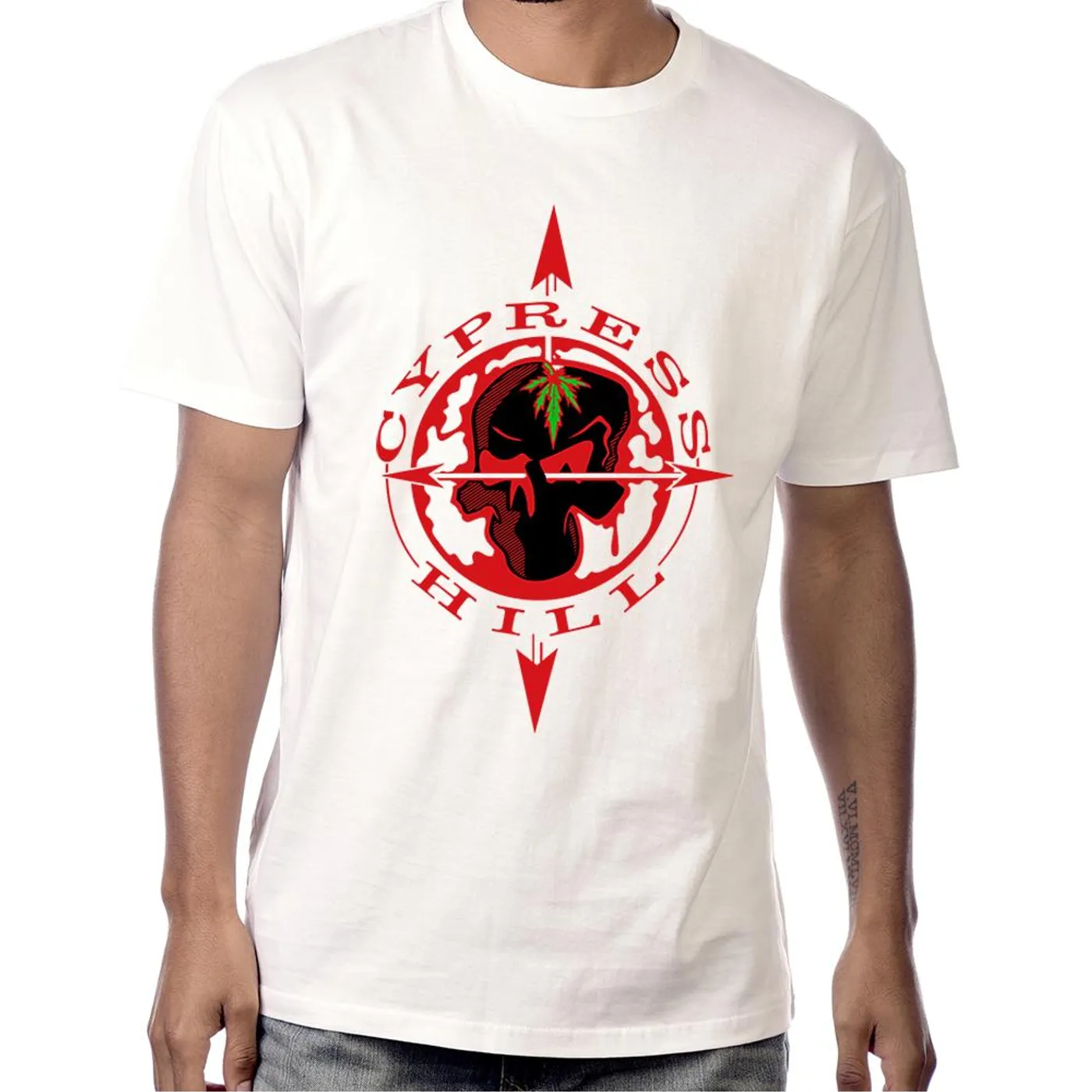 Cypress Hill "Skull & Compass" T-Shirt