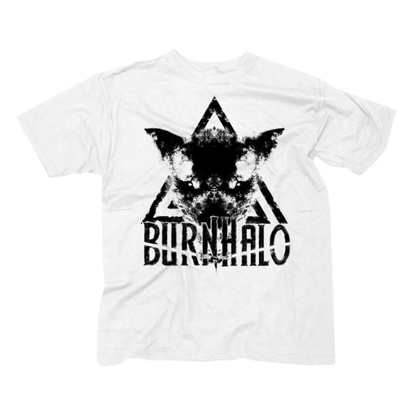 Burn Halo Men's "Wolves of War" white t-shirt