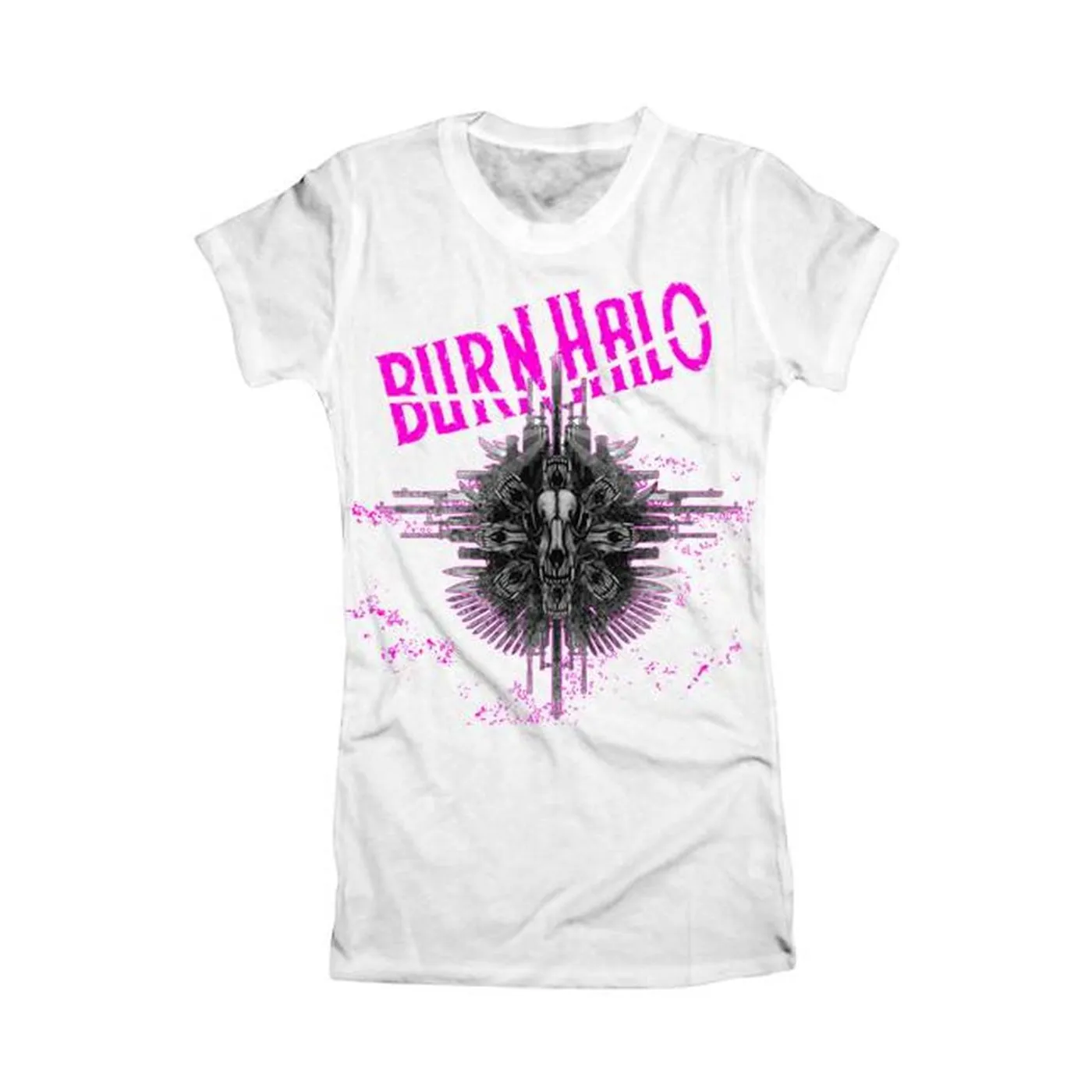 Burn Halo Women's "2015 Tour" v-neck t-shirt