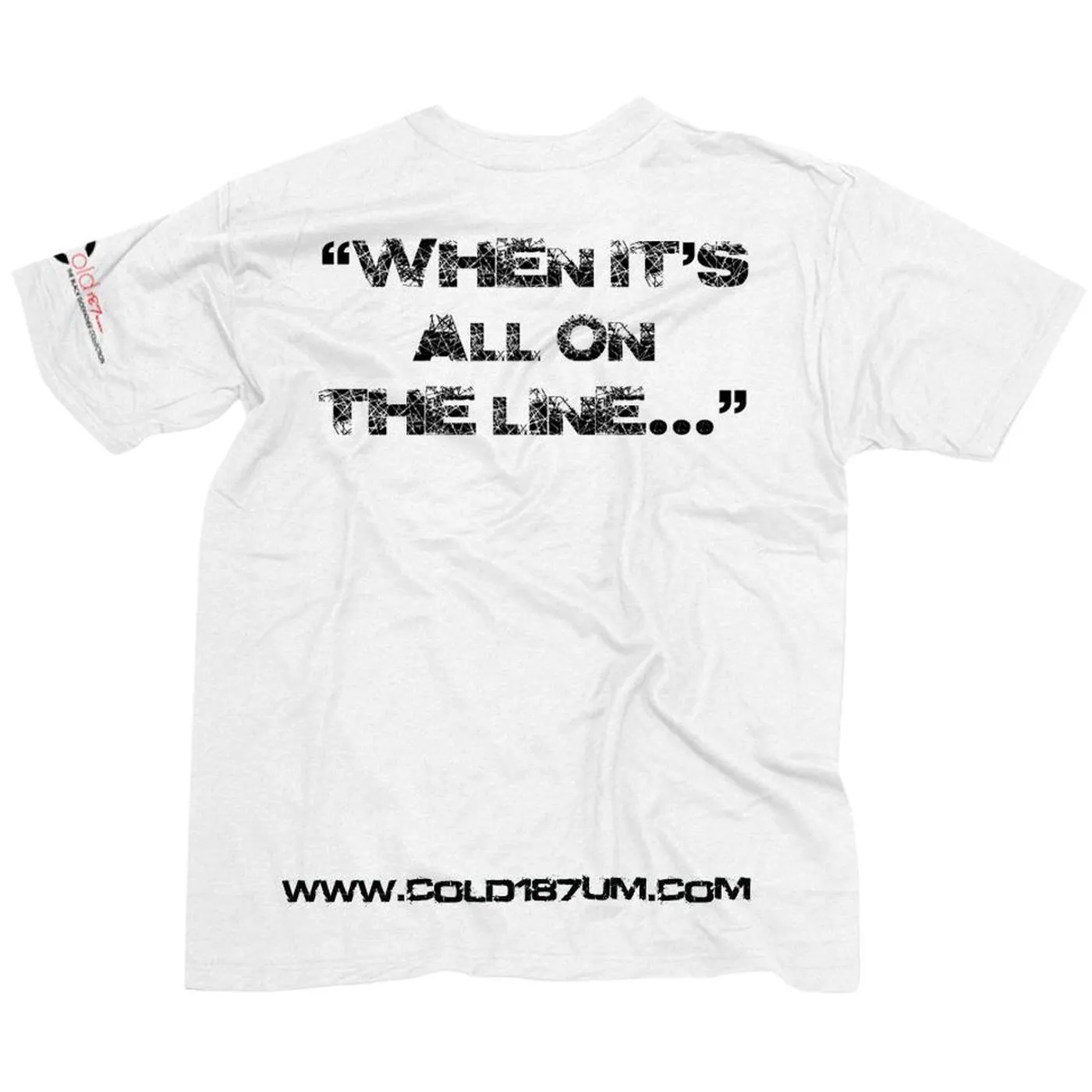 Cold 187um "Renegade" INTERACTIVE White T-shirt