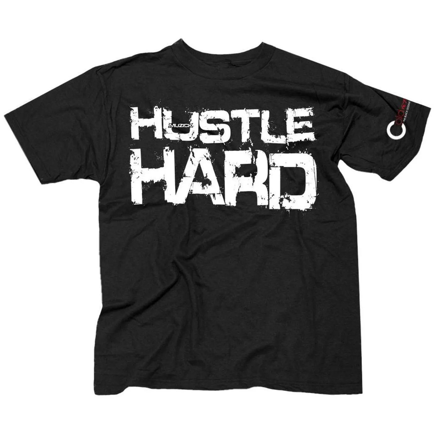 Cold 187um "Hustle Hard" INTERACTIVE Black T-shirt