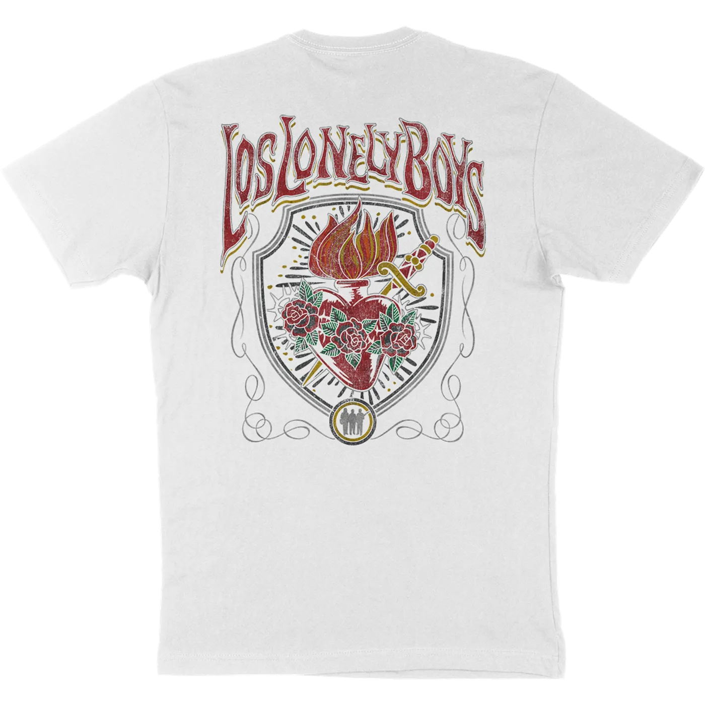 Los Lonely Boys "Revelation Heart" T-Shirt in White