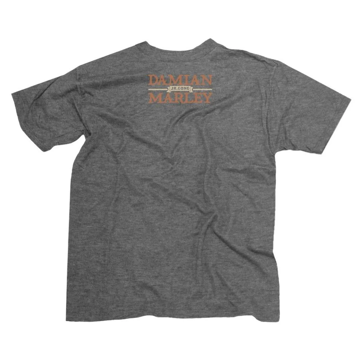 Damian Marley "Stony Hill" logo men's lite charcoal grey t-shirt