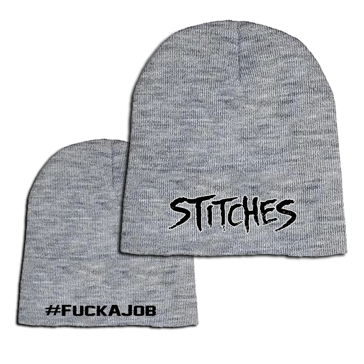 Stitches "Logo" Grey Beanie