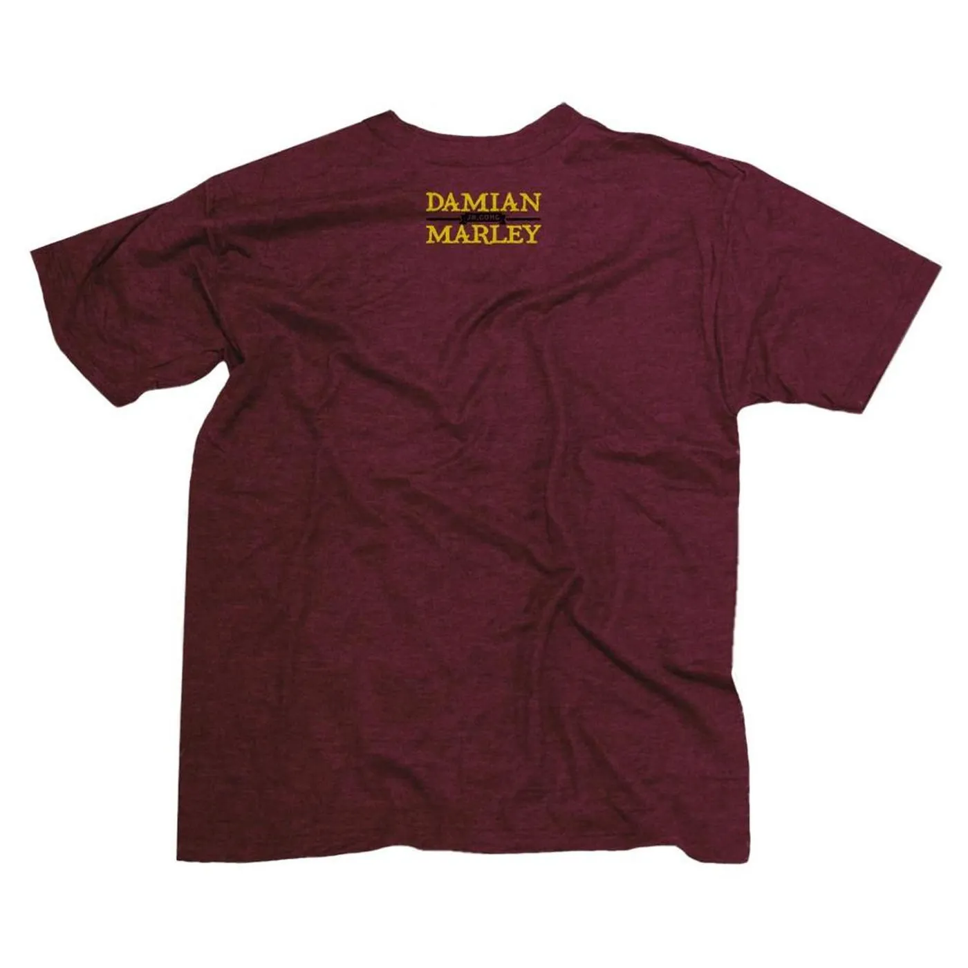 Damian Marley "Caution" Maroon T-shirt