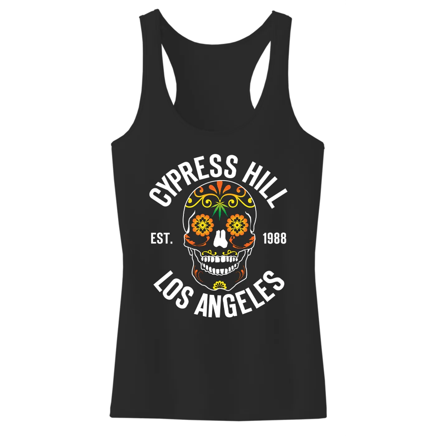 Cypress Hill "Day of the Dead" Women's Racer Back Tank Top