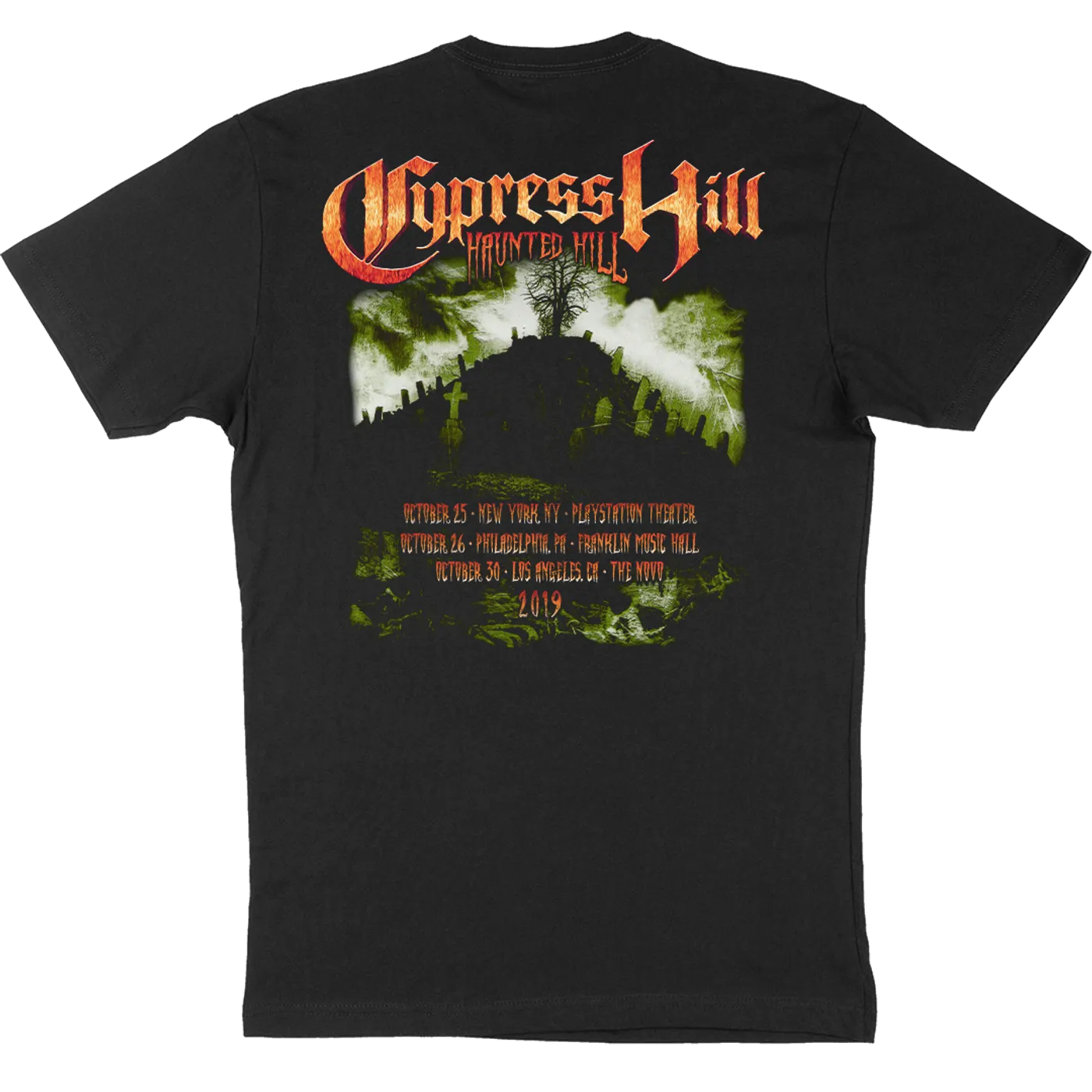 Cypress Hill "Haunted Hill 2019" T-Shirt