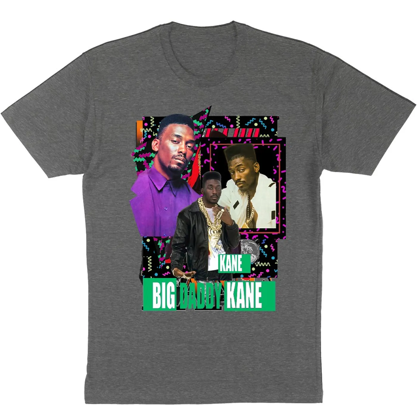 Big Daddy Kane "Colors" Men's T-Shirt - Charcoal Heather