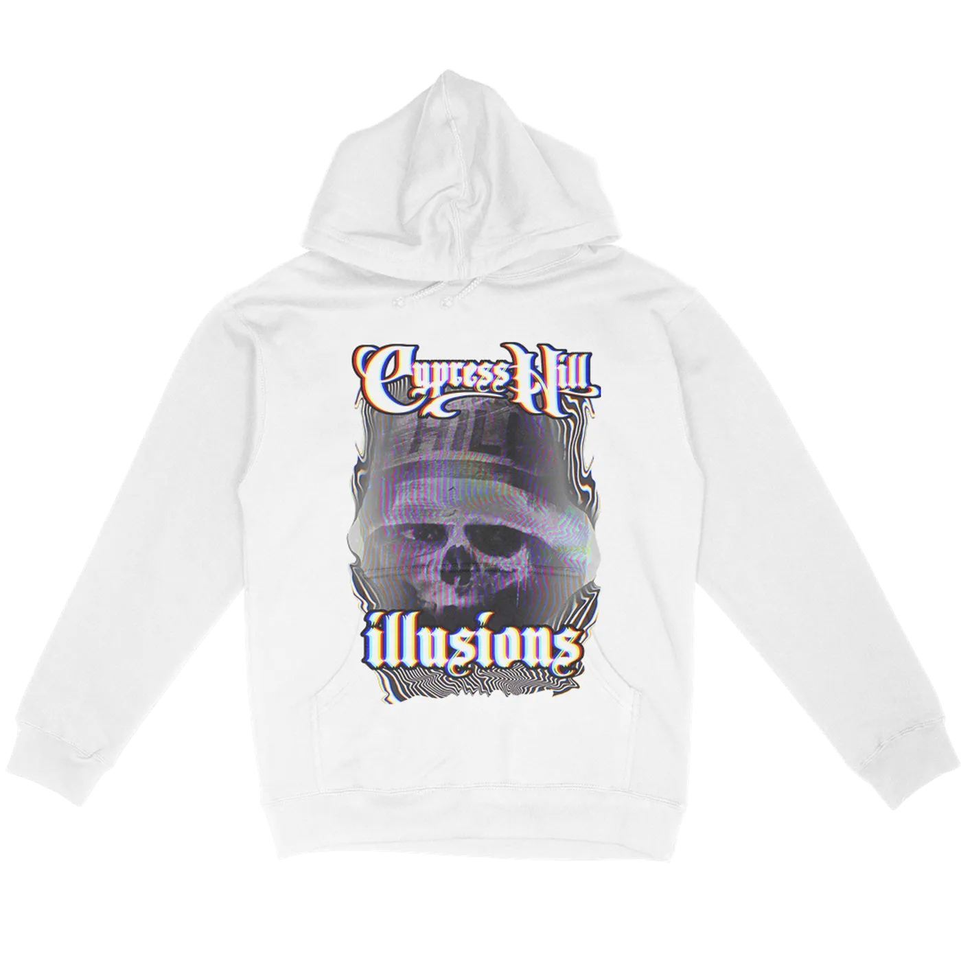 Cypress Hill  "Illusions" Hoodie - White