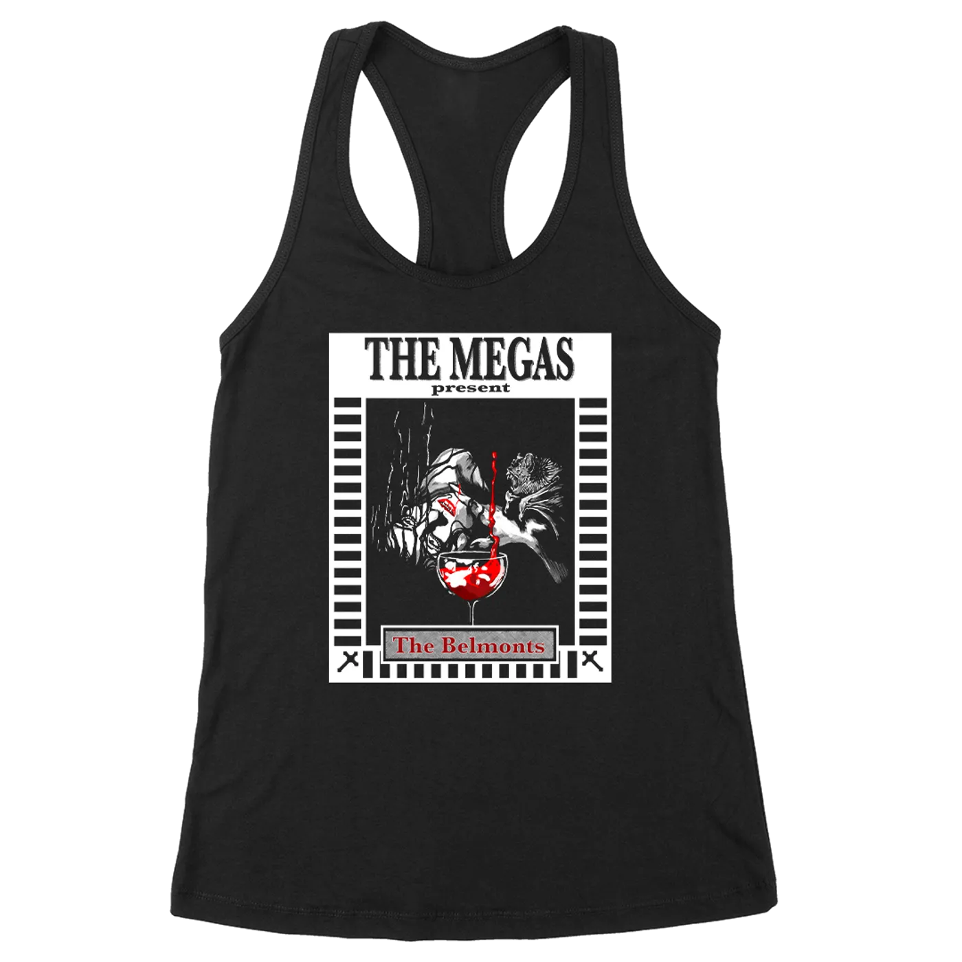 The Megas "Thirsty Vamp" Women's Racerback Tank