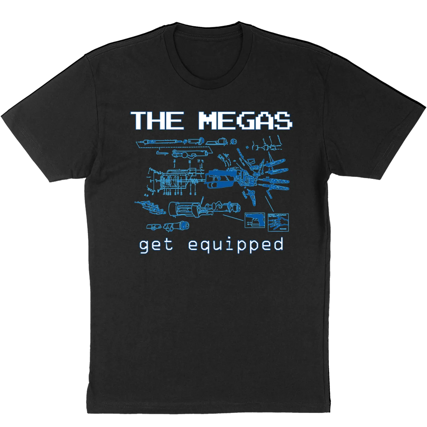 The Megas "Arm Cannon" Legacy Design T-Shirt