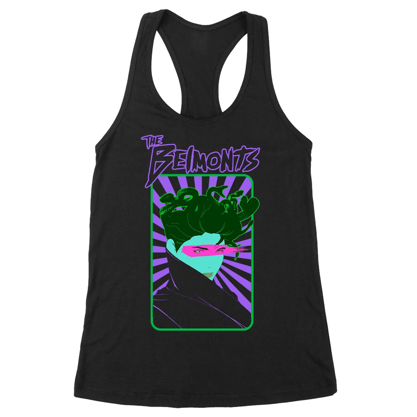 The Megas "Snake Eye" Women's Racer Back Tank