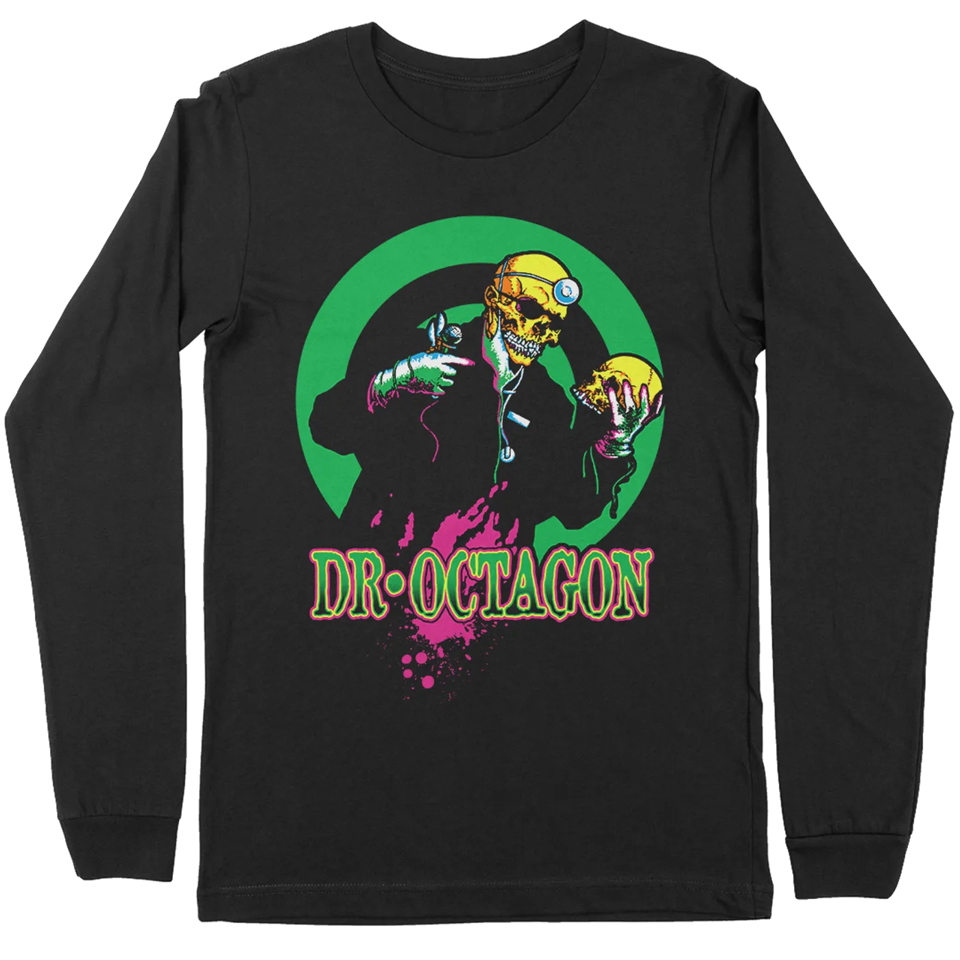 Dr. Octagon "Skull" Long Sleeve T-Shirt