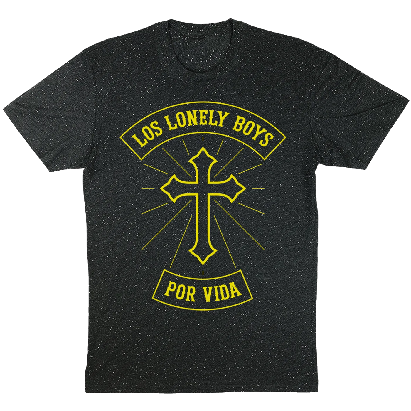Los Lonely Boys "Por Vida" T-Shirt in Confetti Black