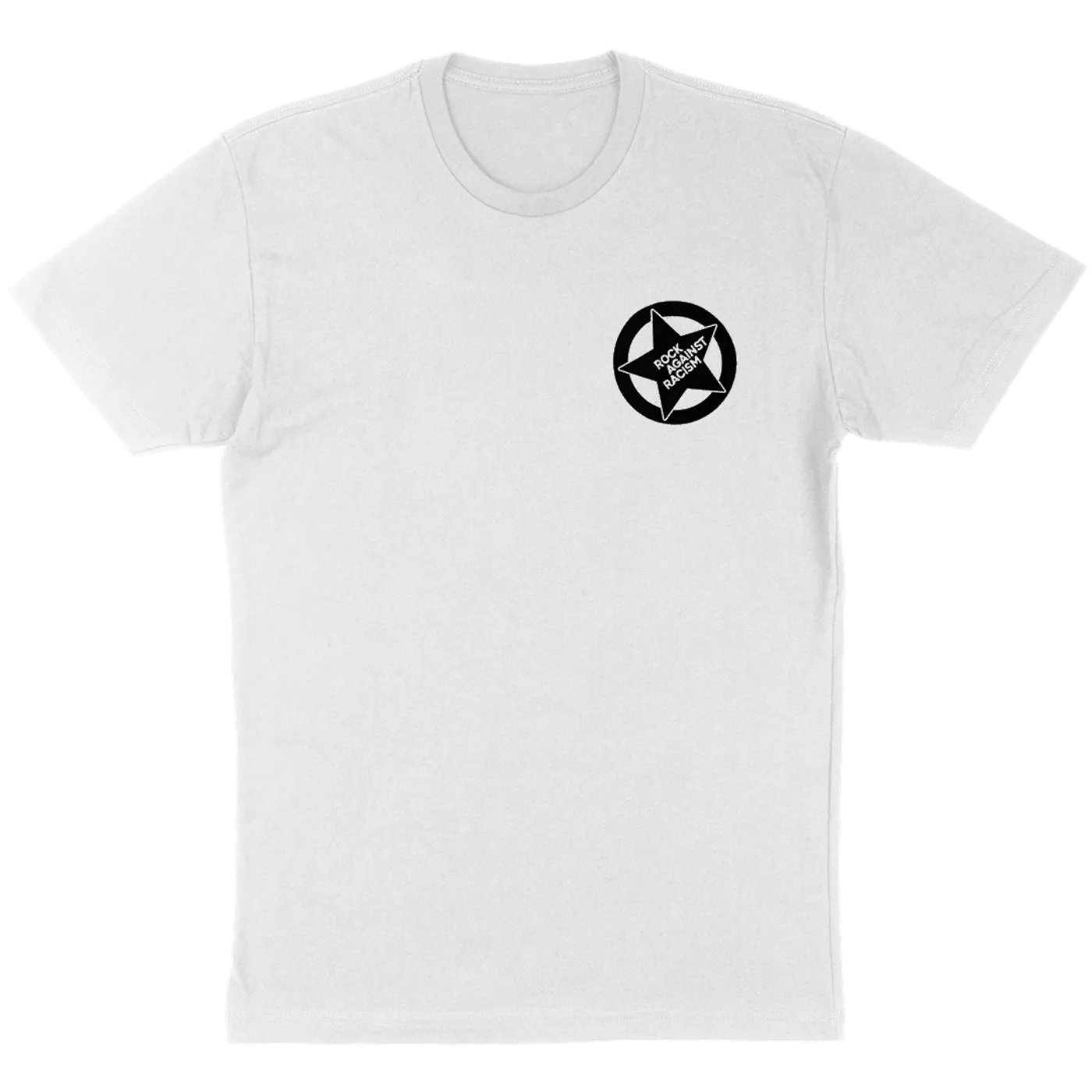 Rock Against Racism "Star Logo" T-Shirt in White