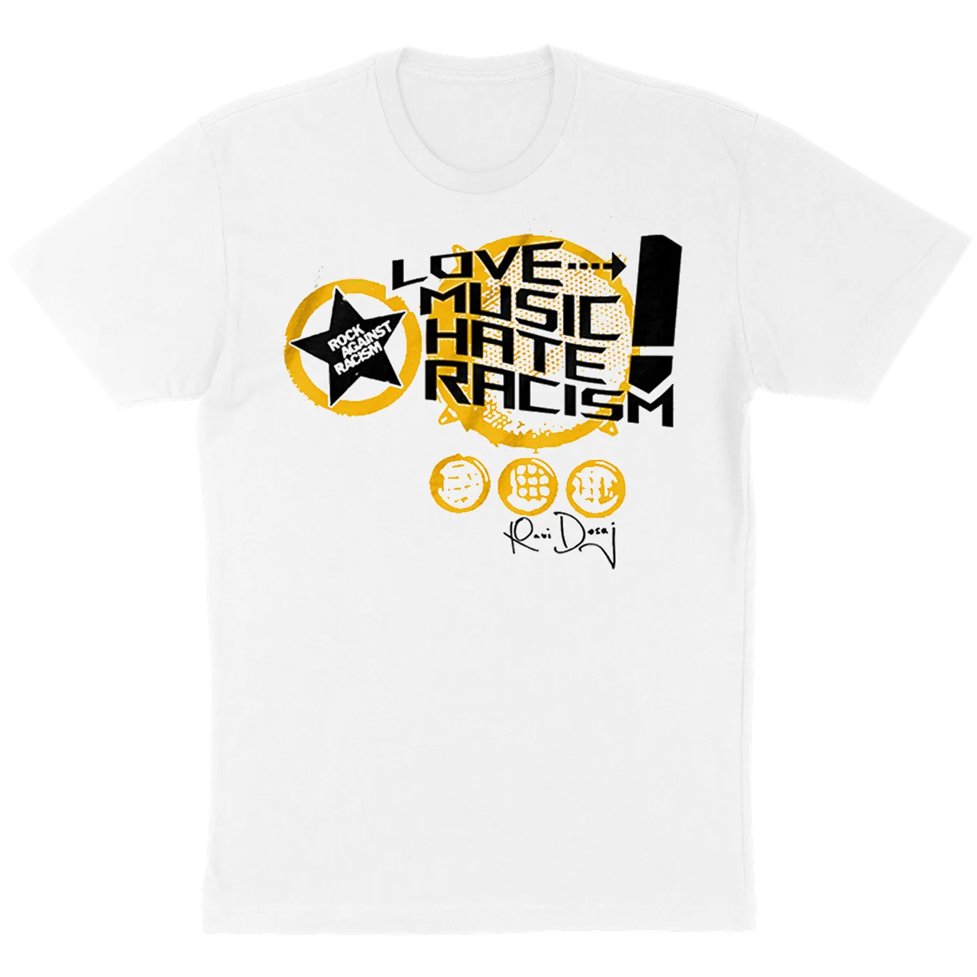 Rock Against Racism "Love Music Hate Racism" T-Shirt