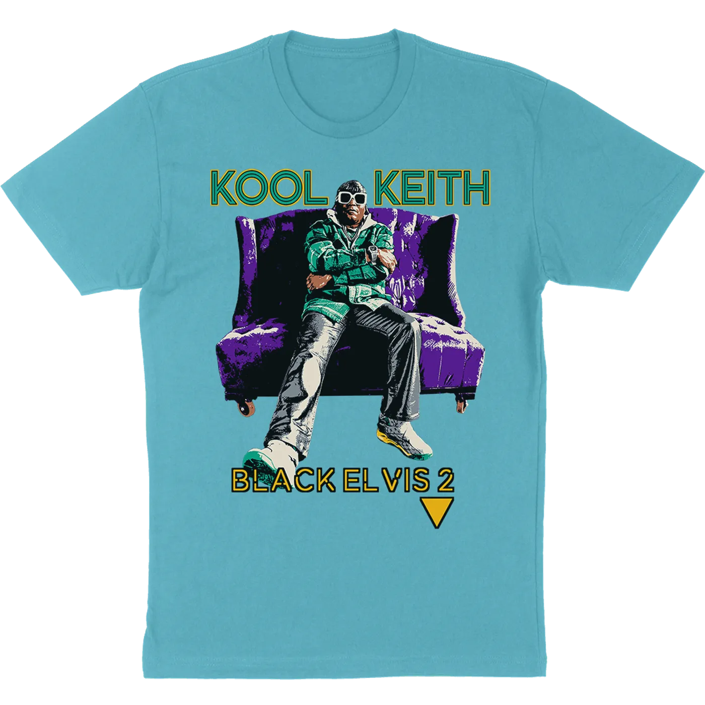 Kool Keith "Lounging" T-Shirt in Blue