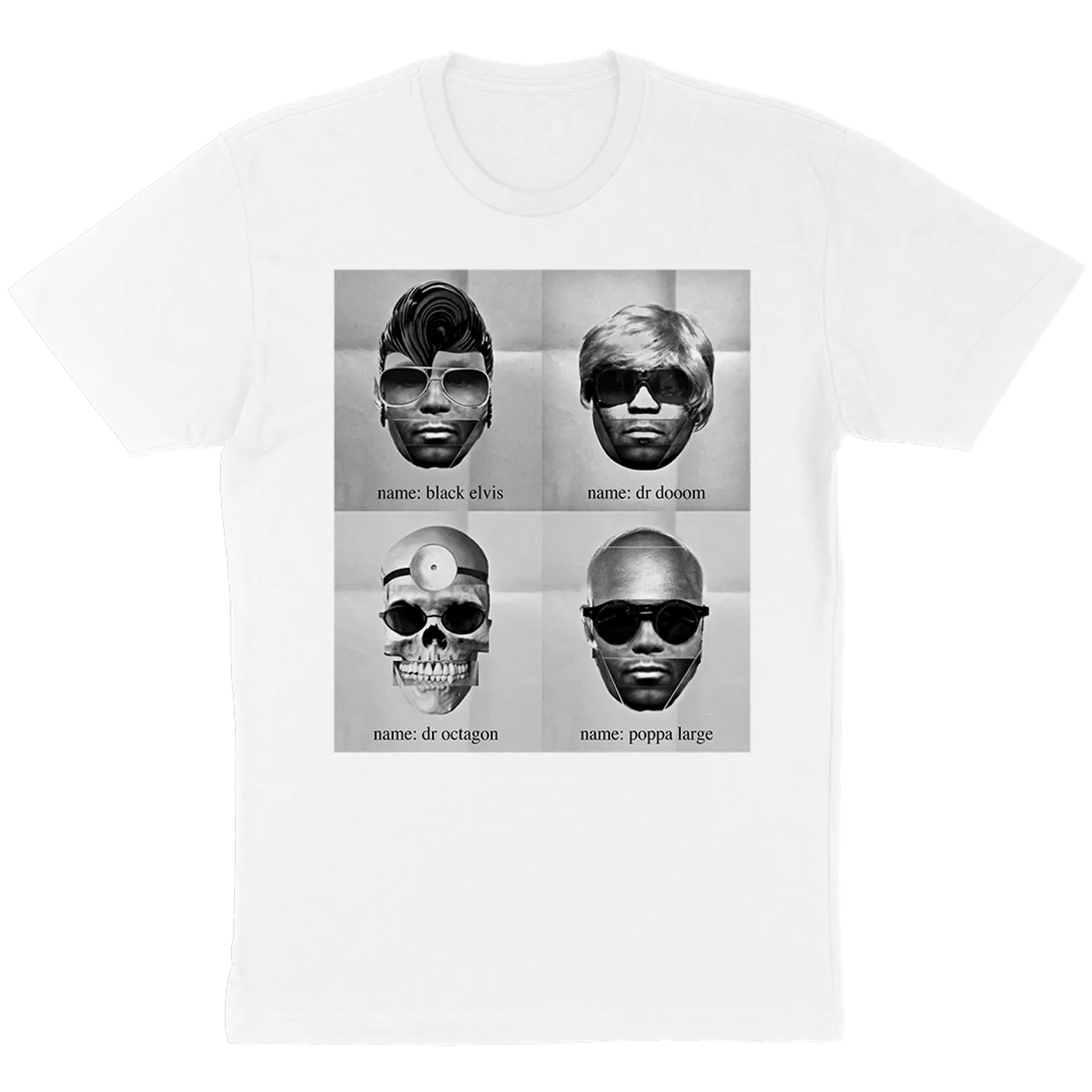 Kool Keith "4 Keiths" T-Shirt in White