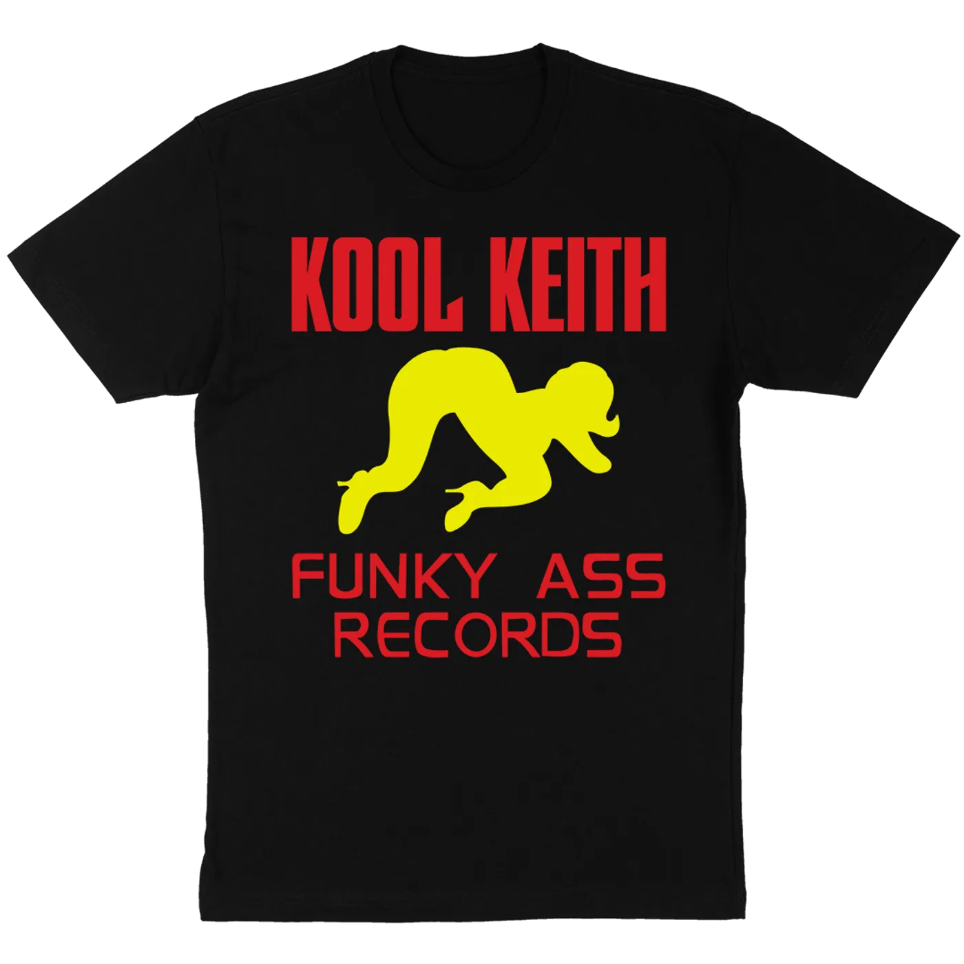 Kool Keith "Funky Ass Records" T-Shirt in Black