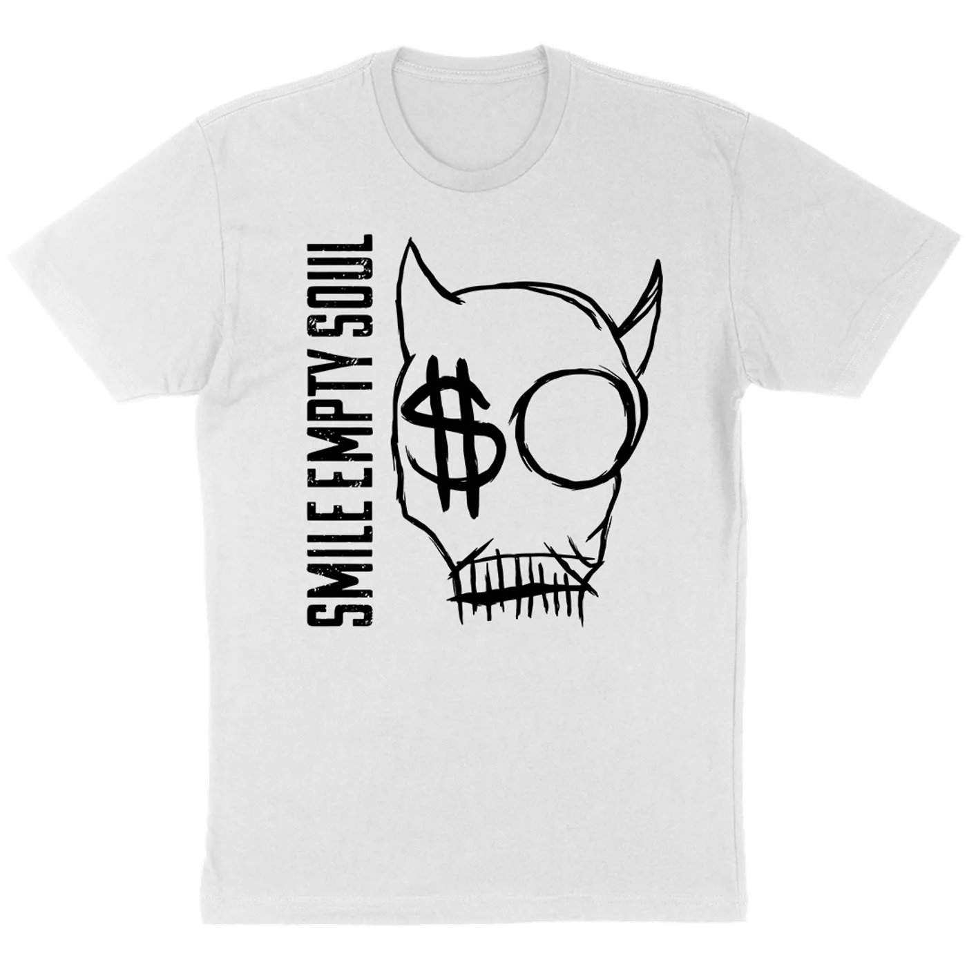 Smile Empty Soul  "Devil" T-Shirt in White