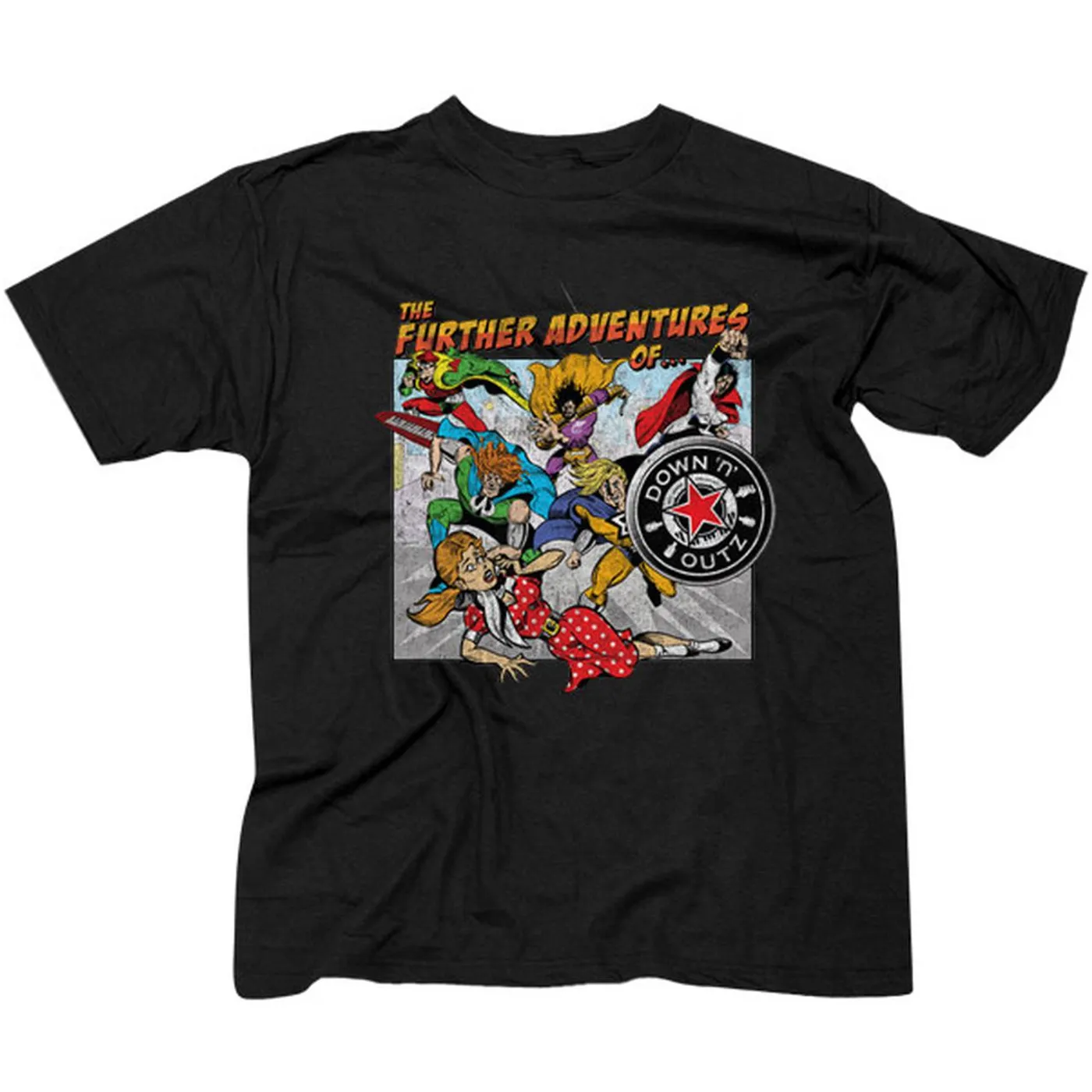 Down 'n' Outz Album Cover T-Shirt