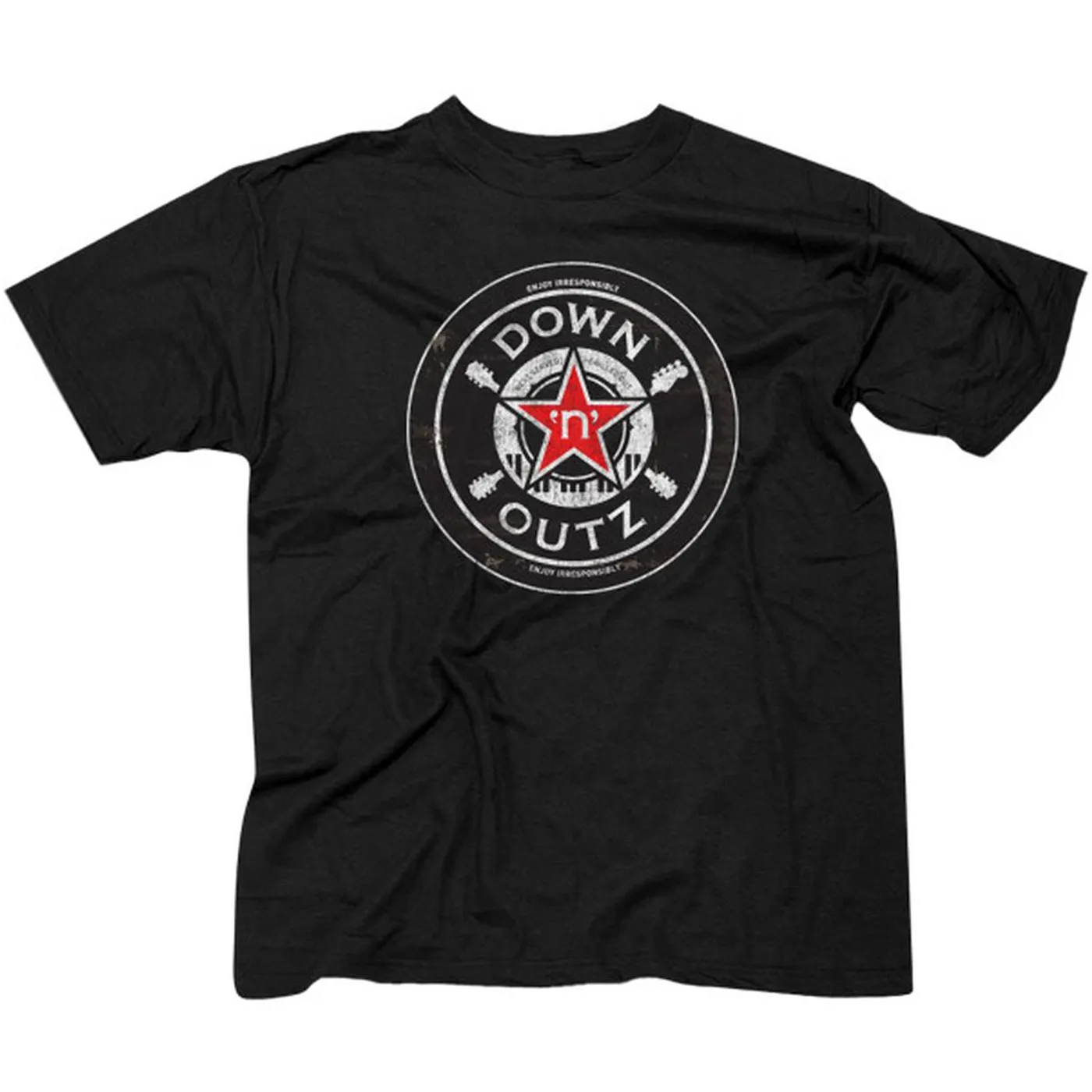 Down 'n' Outz Down N’ Outz Star Logo T-Shirt