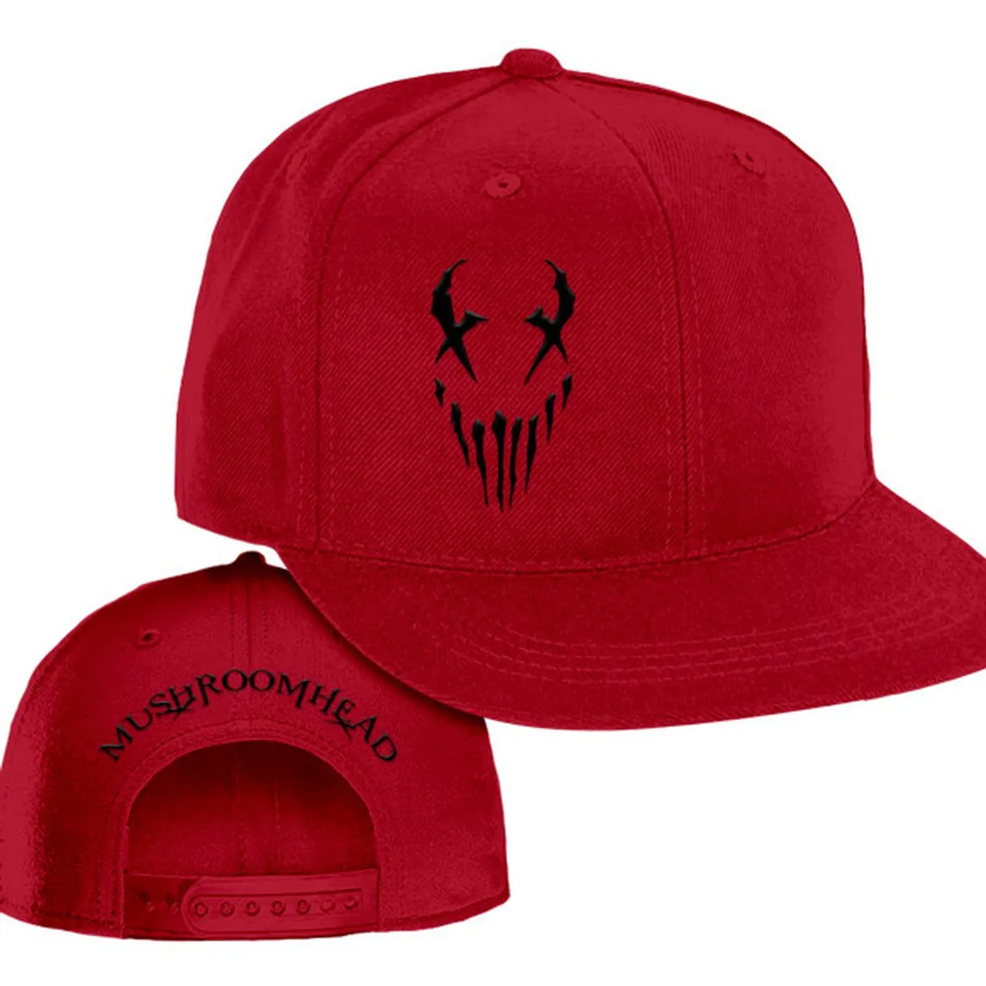 Mushroomhead "X-Face" Snap Back Hat Red/Black