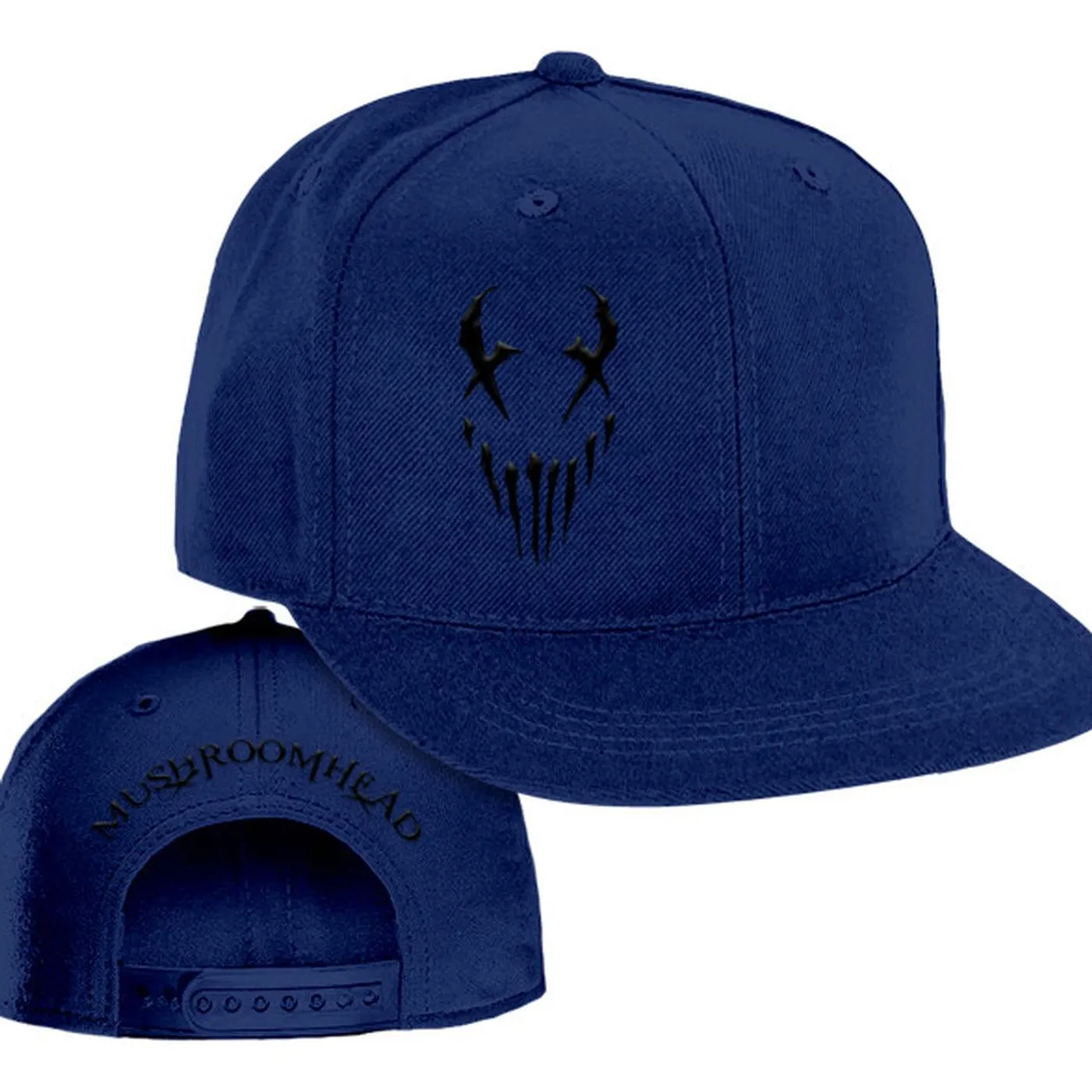 Mushroomhead "X-Face" Snap Back Hat Blue/Black