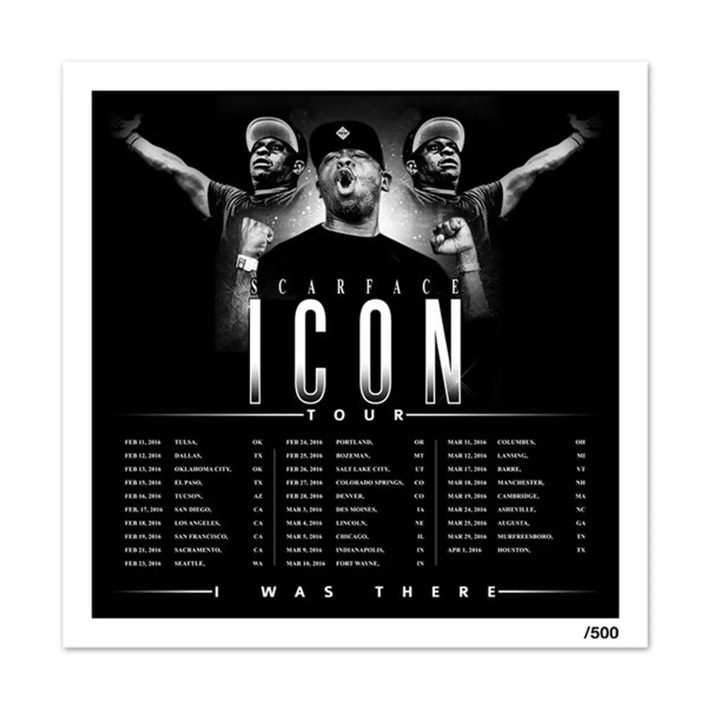 Scarface "Icon Tour" Litho