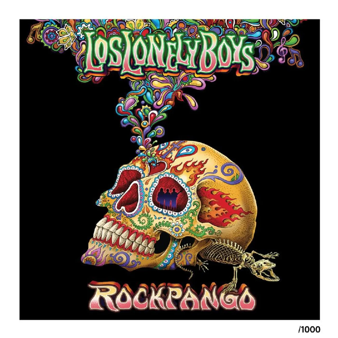 Los Lonely Boys "Rockpango" Screen Printed Litho Poster, Limited Edition