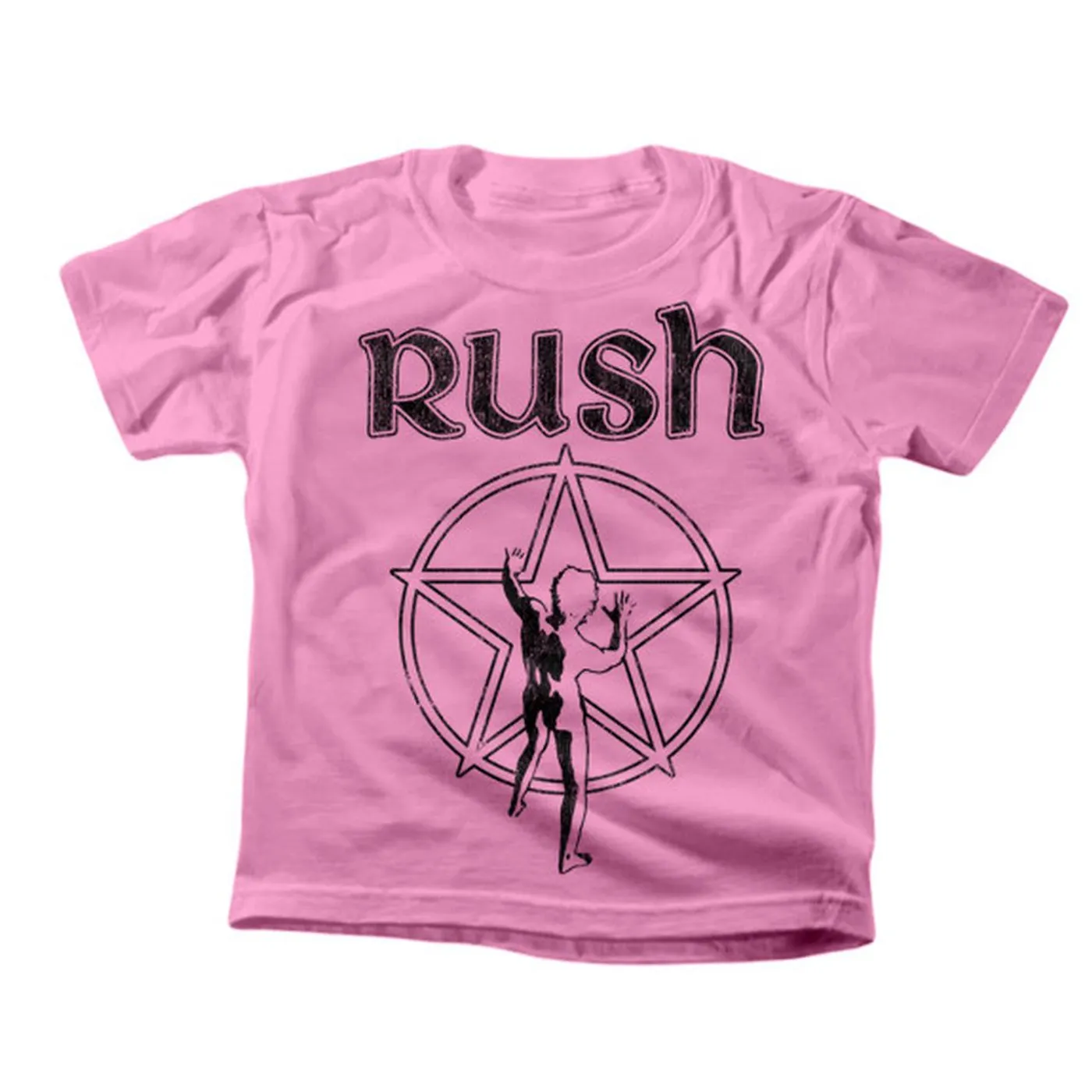Rush "Starman" Pink Toddler t-shirt