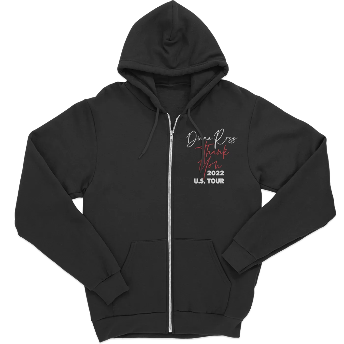 Diana Ross "Thank You U.S. TOUR" Event Zip Hoodie