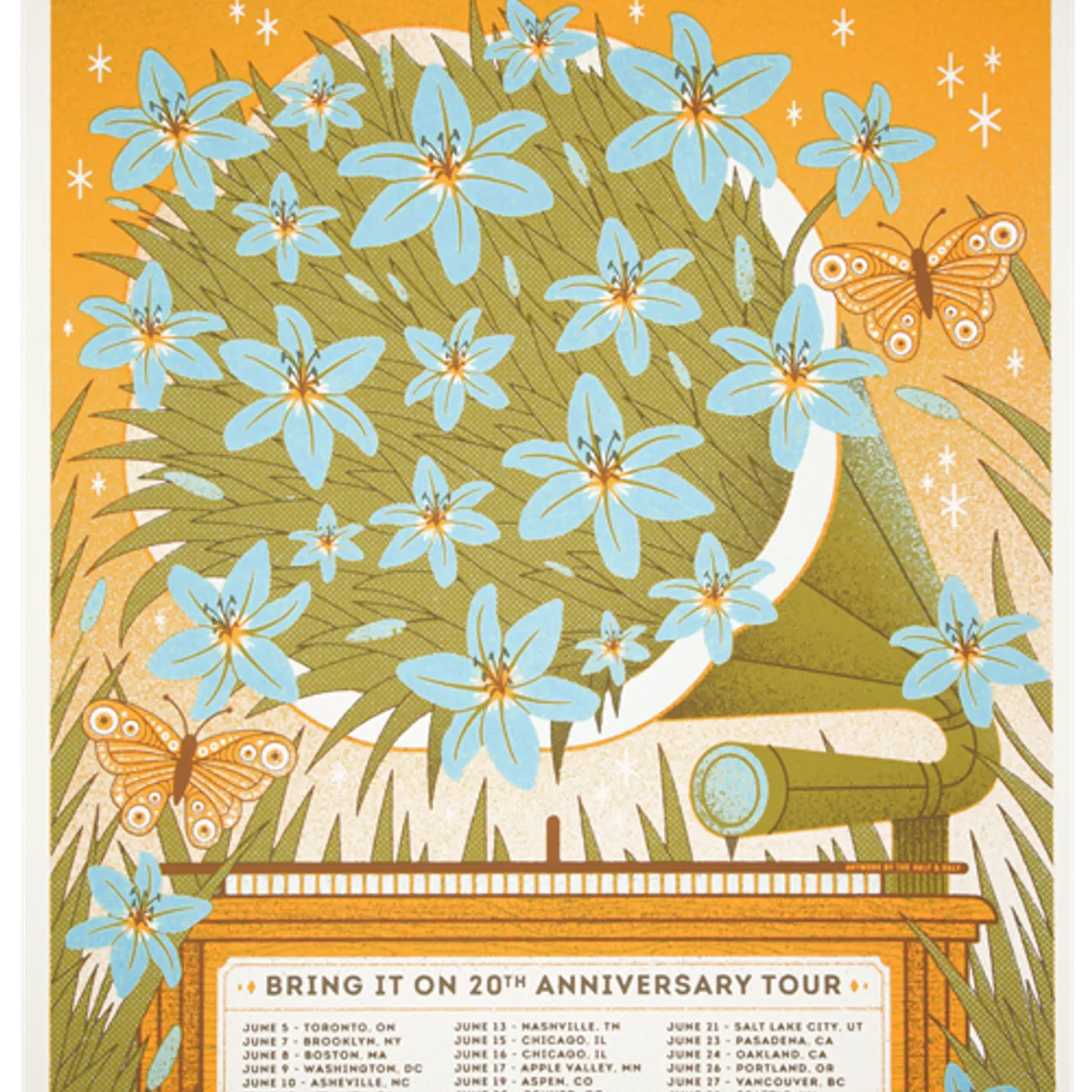 Gomez "20th Anniversary-Bring it On" Poster