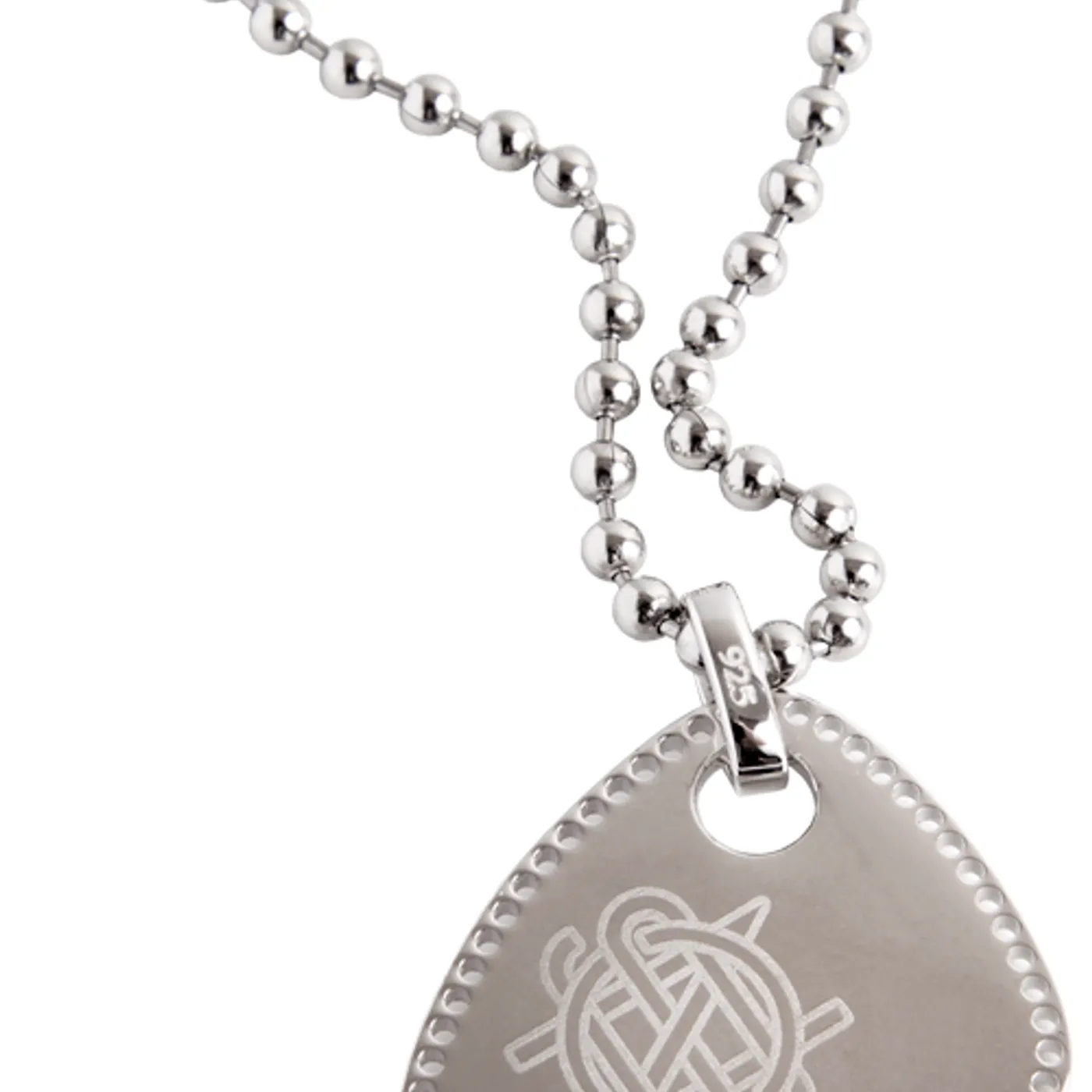 Crosby, Stills & Nash CSN "Initials Guitar Pick" Necklace