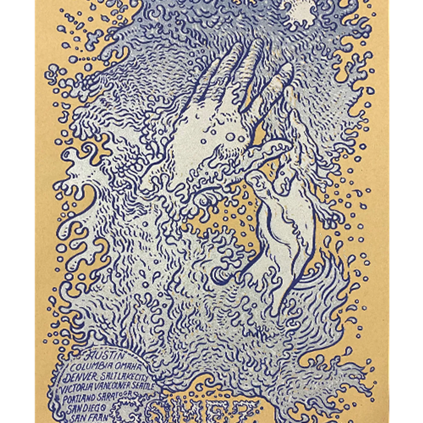 Gomez "2011 Fall Tour" Poster