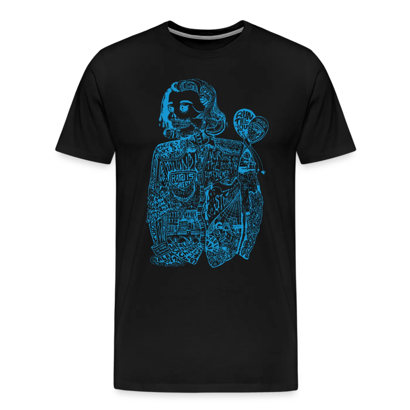 HOZIER "FAN ART SONG TITLES" T-SHIRT