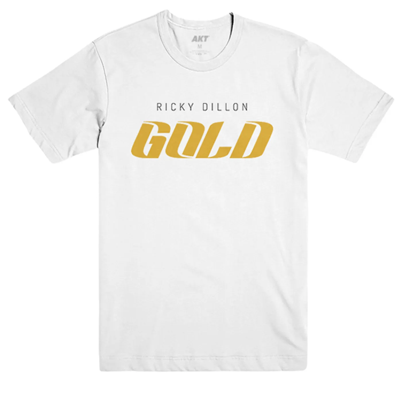 Ricky Dillon GOLD Tee (White)
