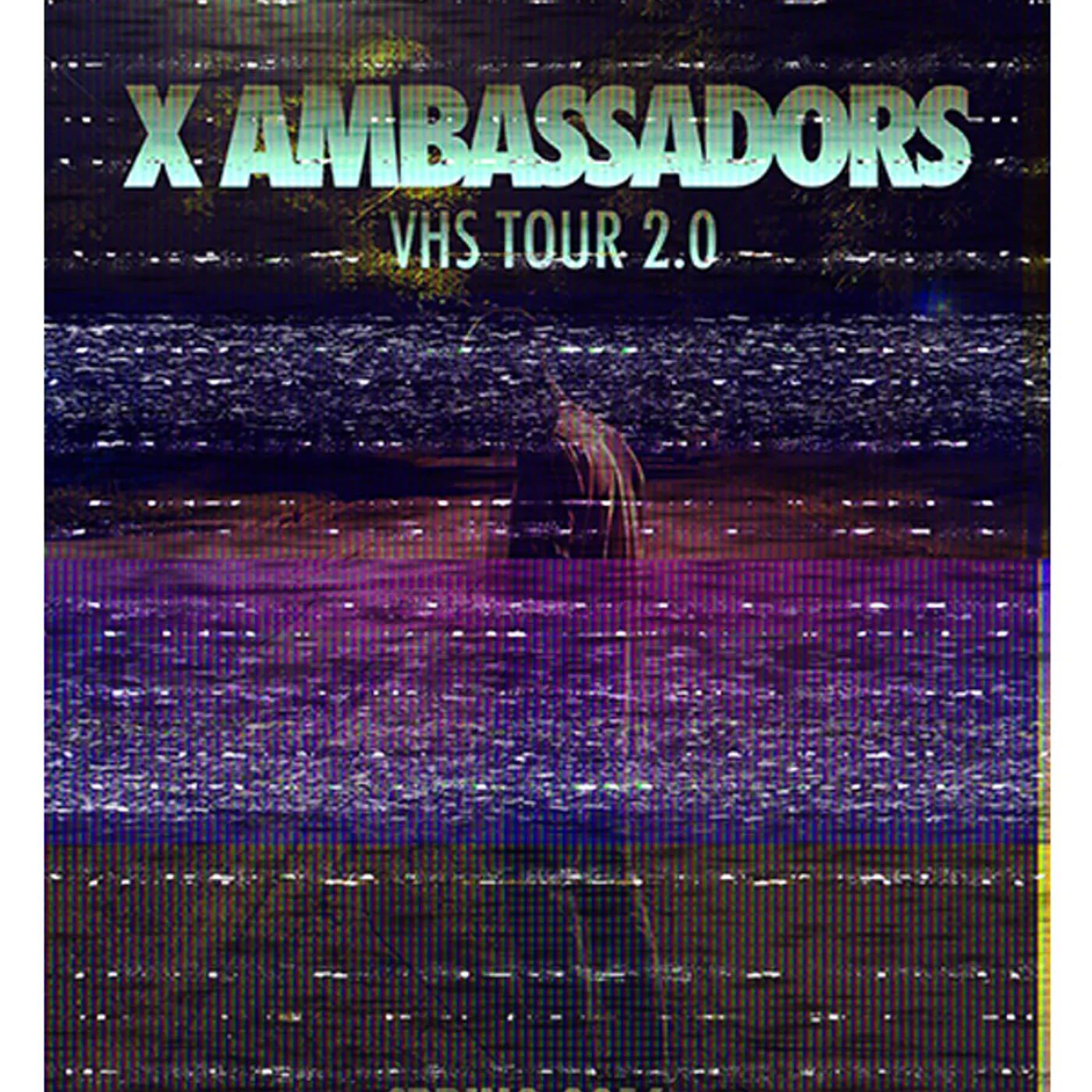 X Ambassadors 18x24 Spring 2016 Tour VIP Poster