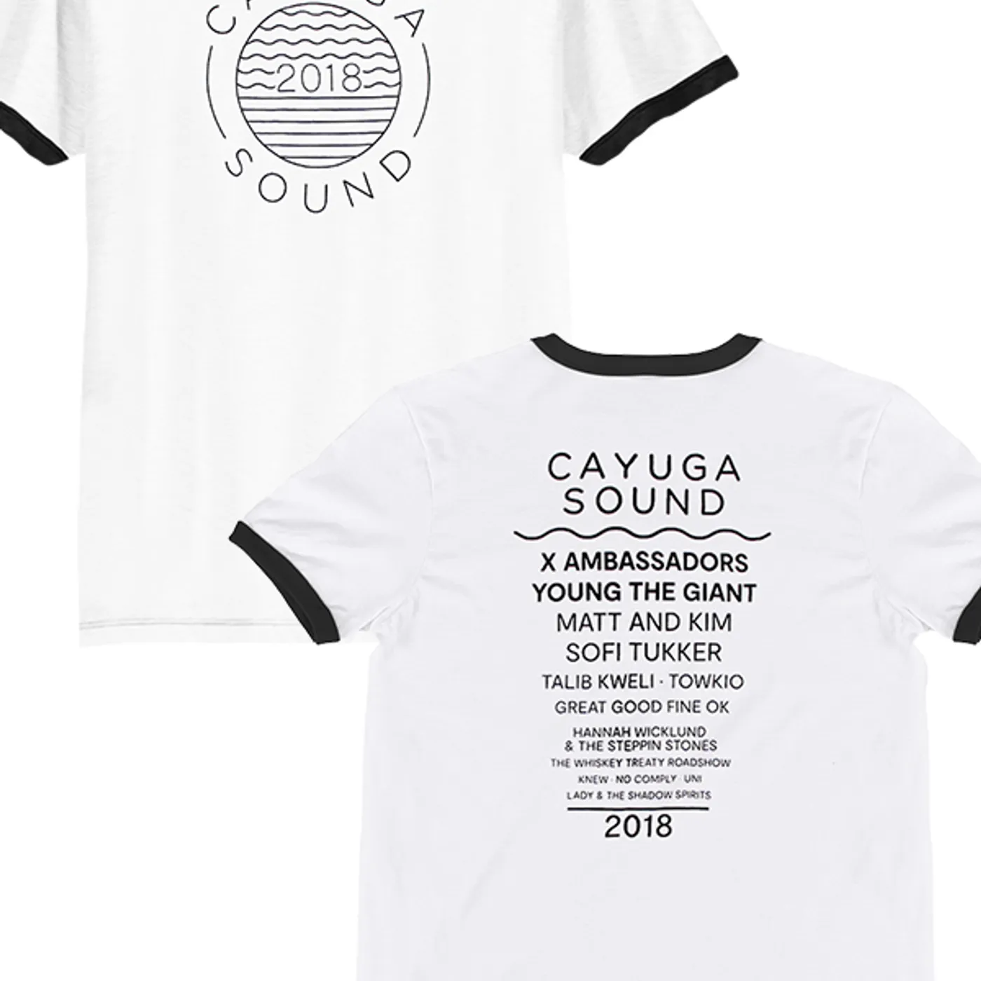 X Ambassadors Cayuga Sound Tee 2018 (White)