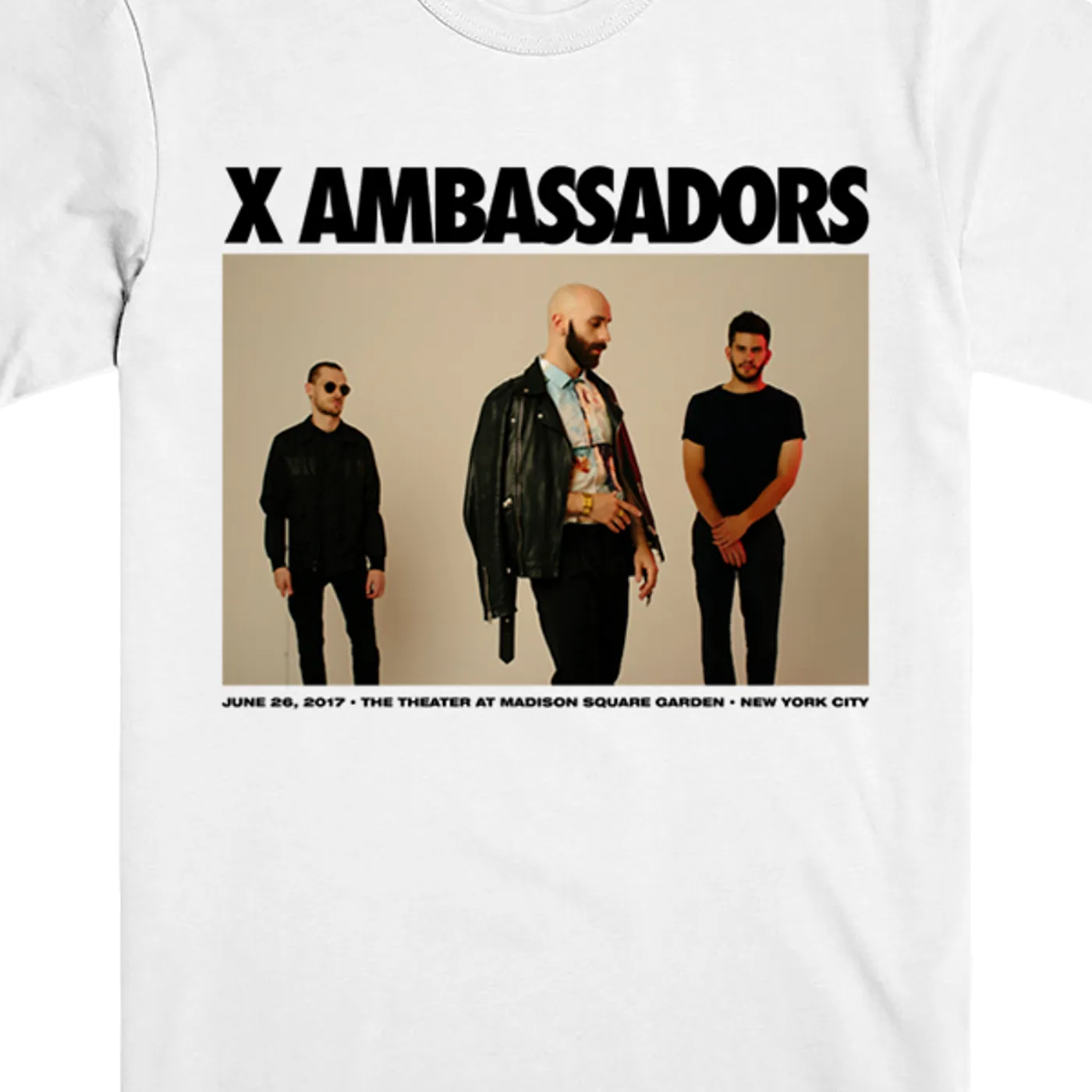 X Ambassadors MSG Limited Ed. Tee (White)