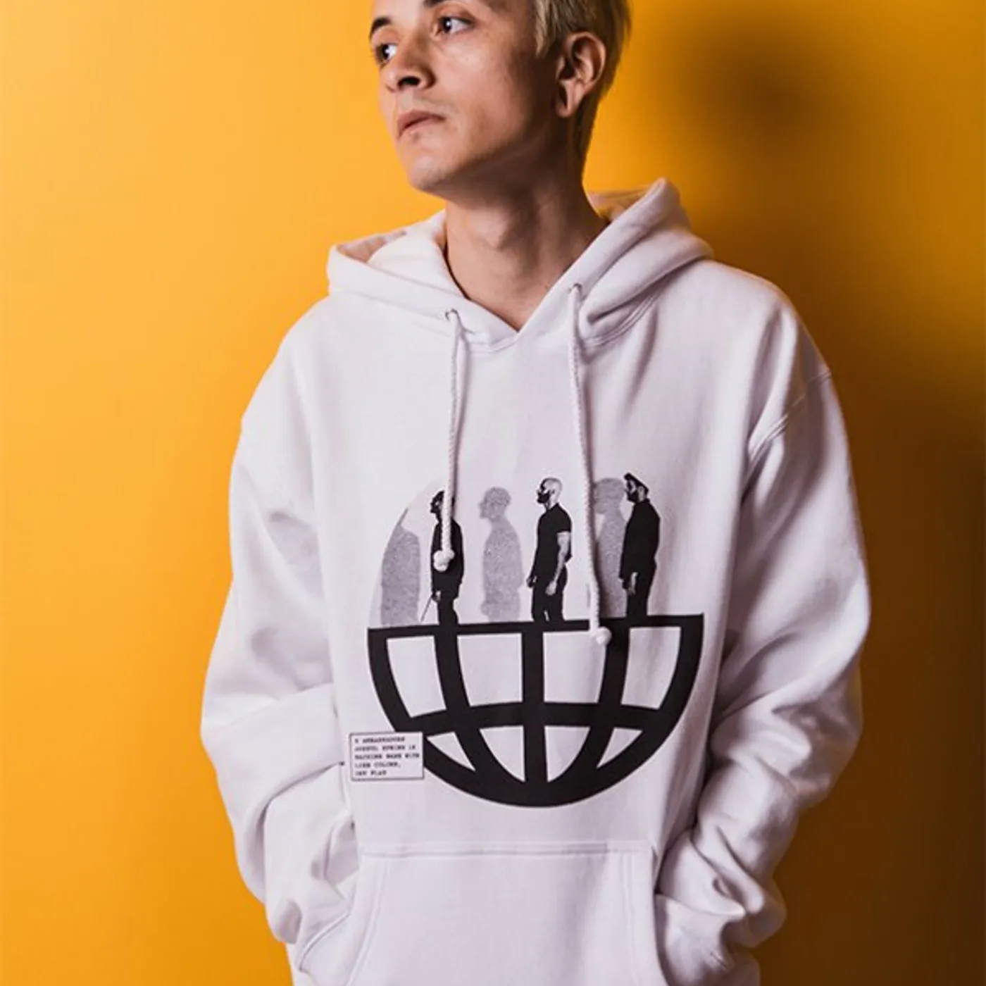 X Ambassadors Globe Hoodie (White)