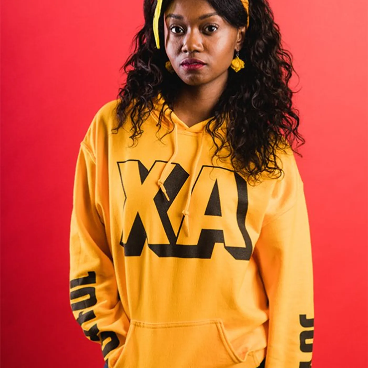 X Ambassadors Blocked Hoodie (Gold)