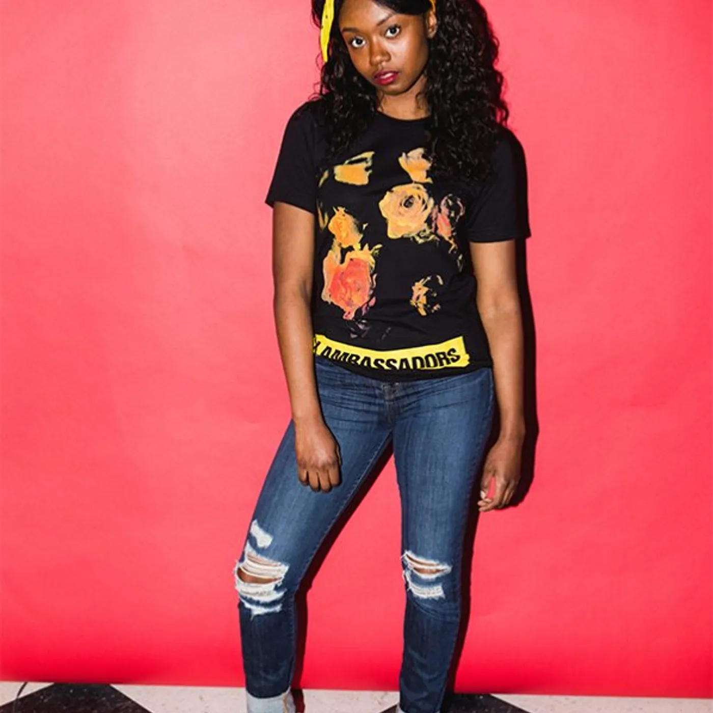 X Ambassadors Bouquet Tour Tee (No Dates / Back Print)