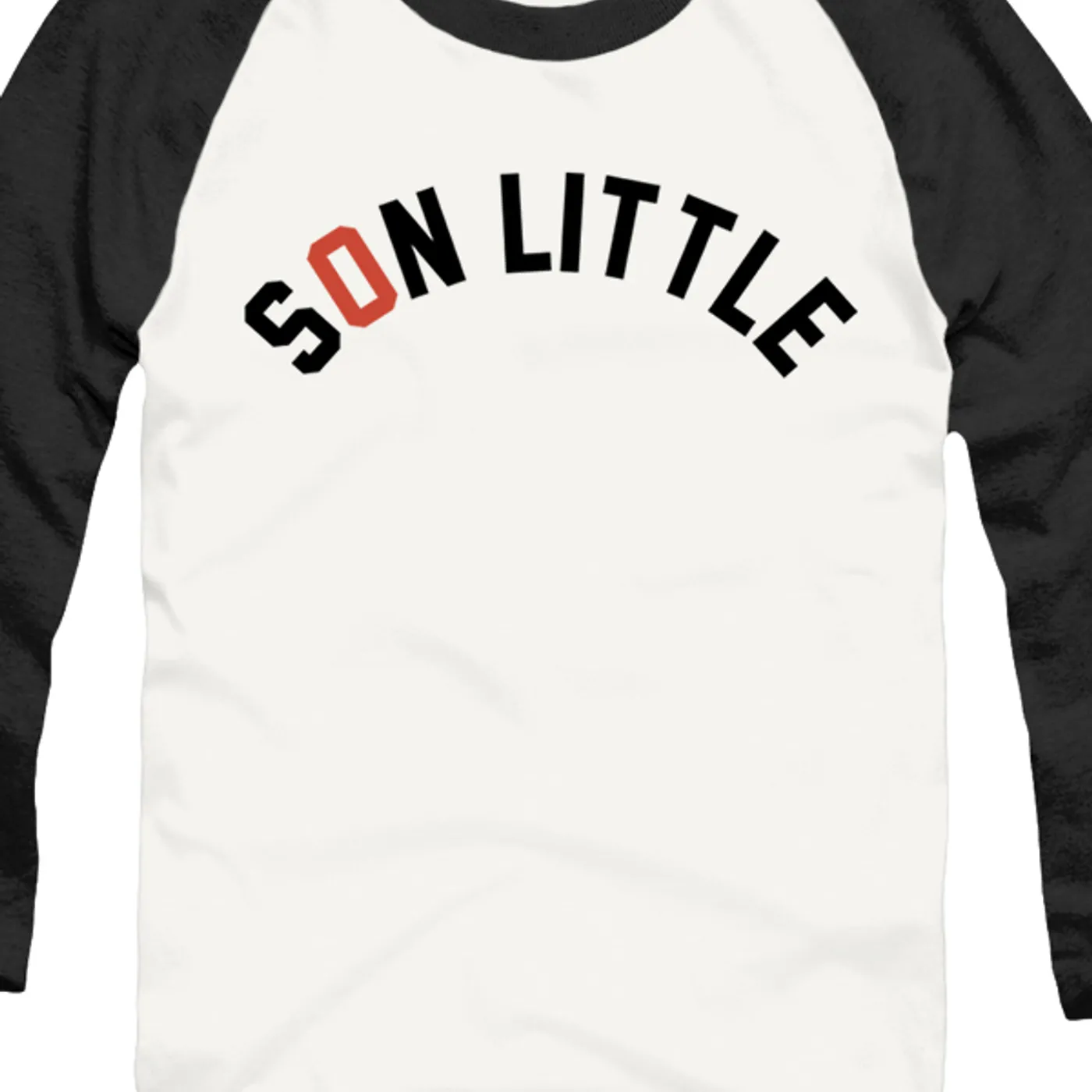 Son Little Raglan (White/Black)