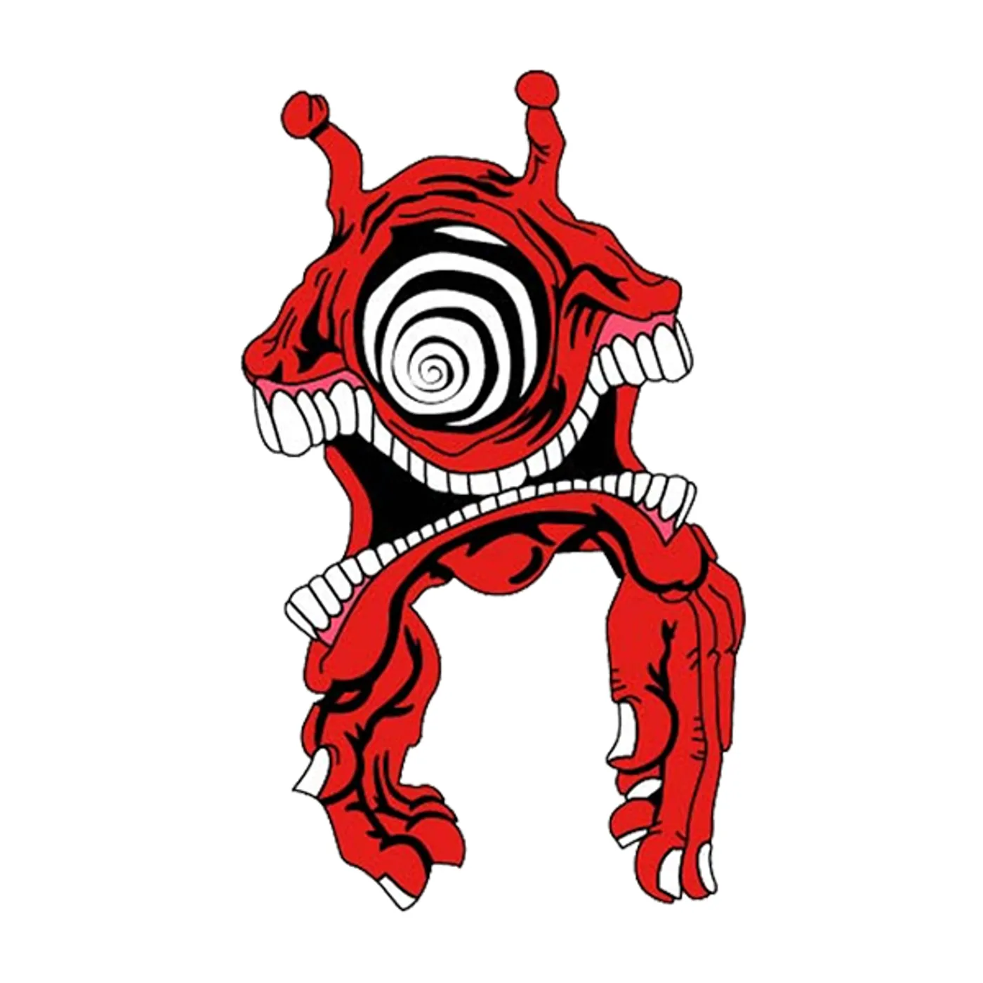 Subtronics x Aaron Brooks Red Cyclops Enamel Pin