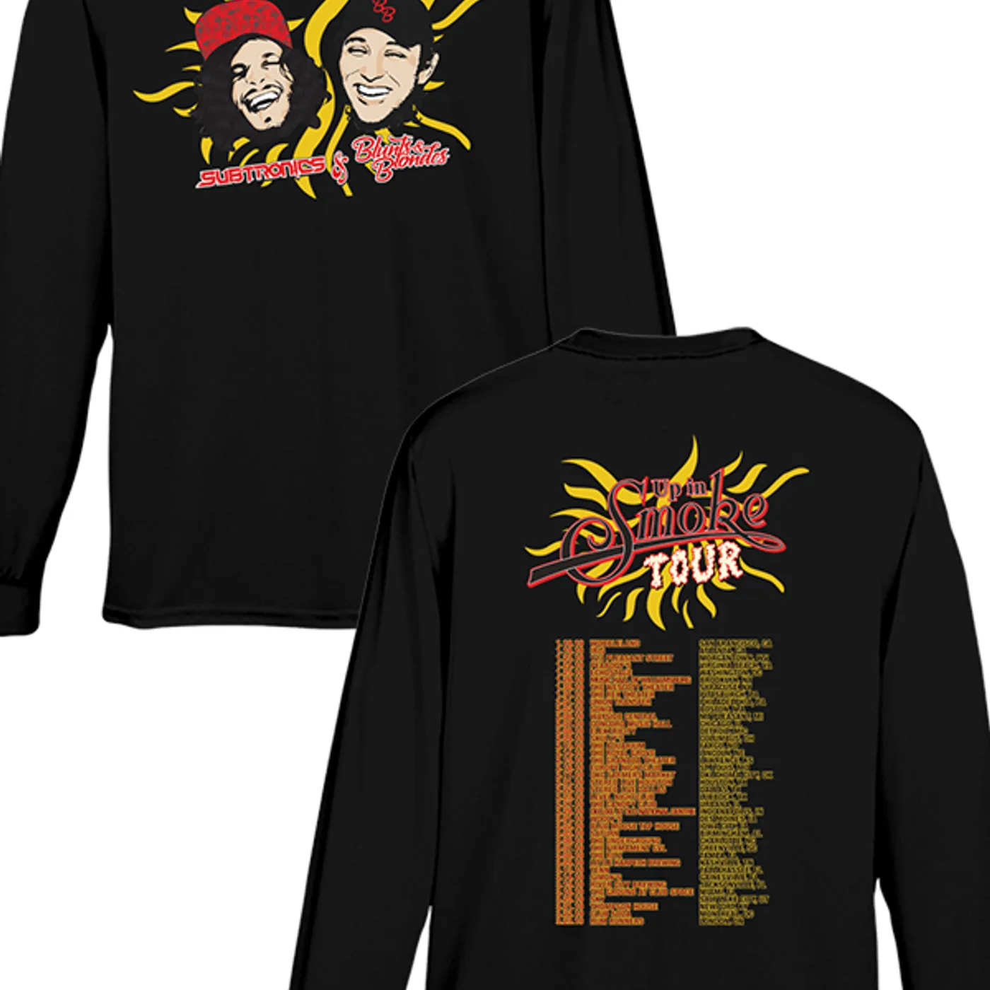 Subtronics Up In Smoke Tour Long Sleeve