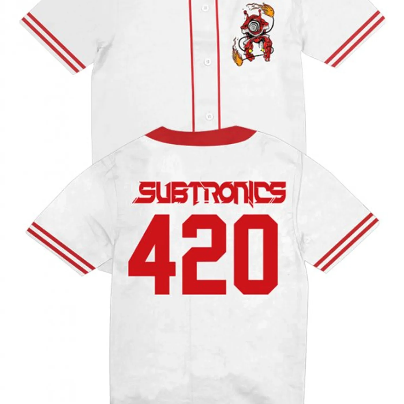 Subtronics Poi Cyclops Baseball Jersey