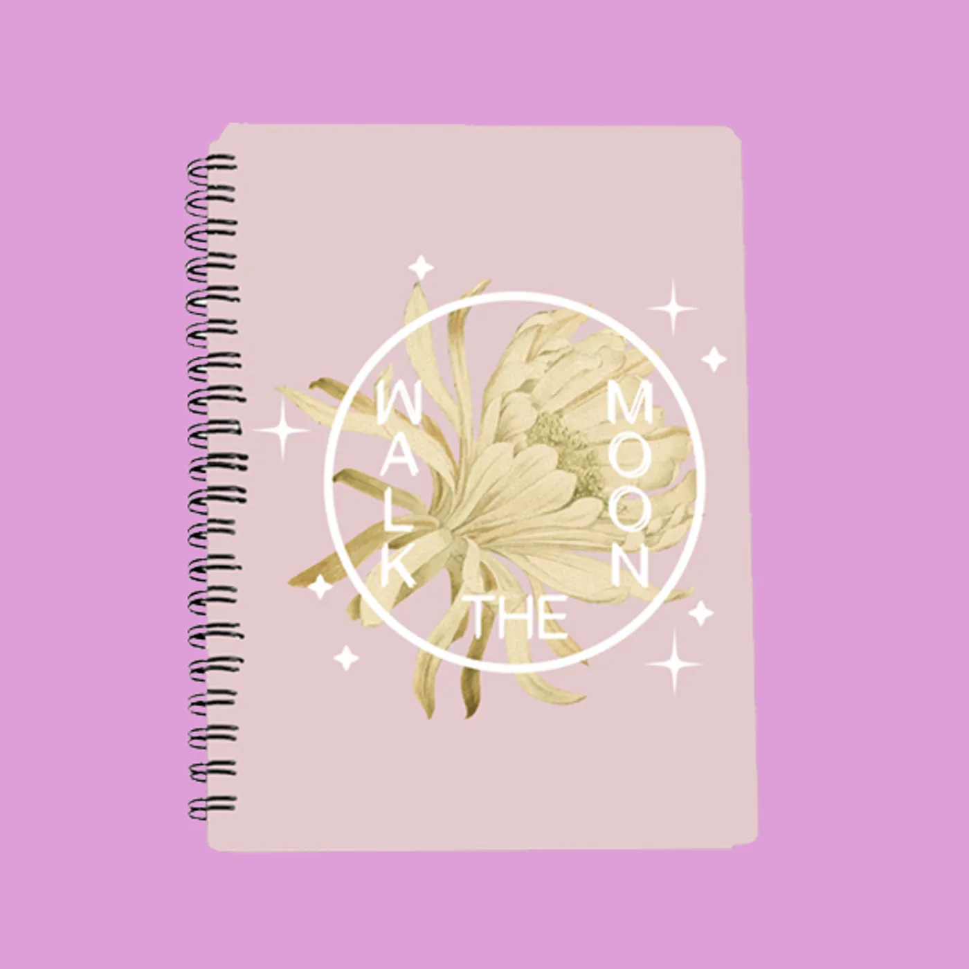 WALK THE MOON Desert Flower Notebook