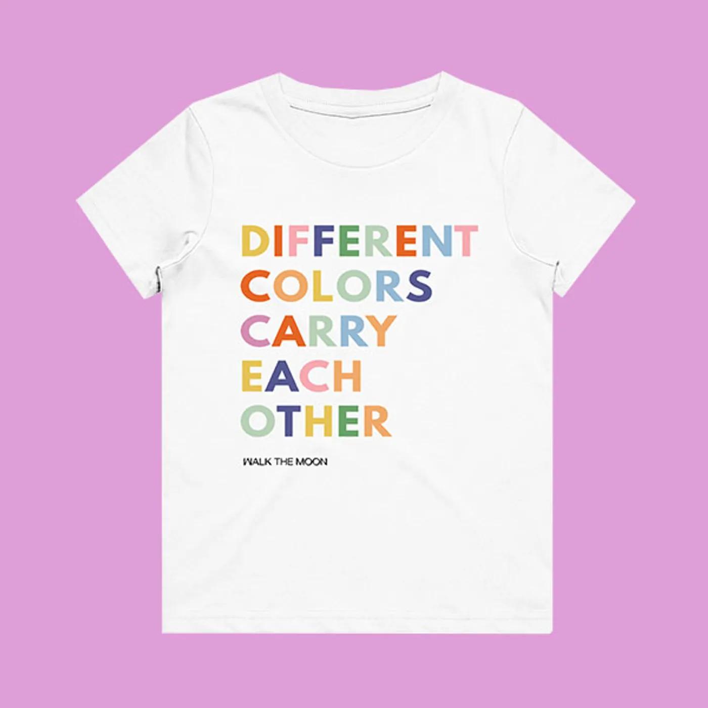 WALK THE MOON Different Colors Toddler Tee